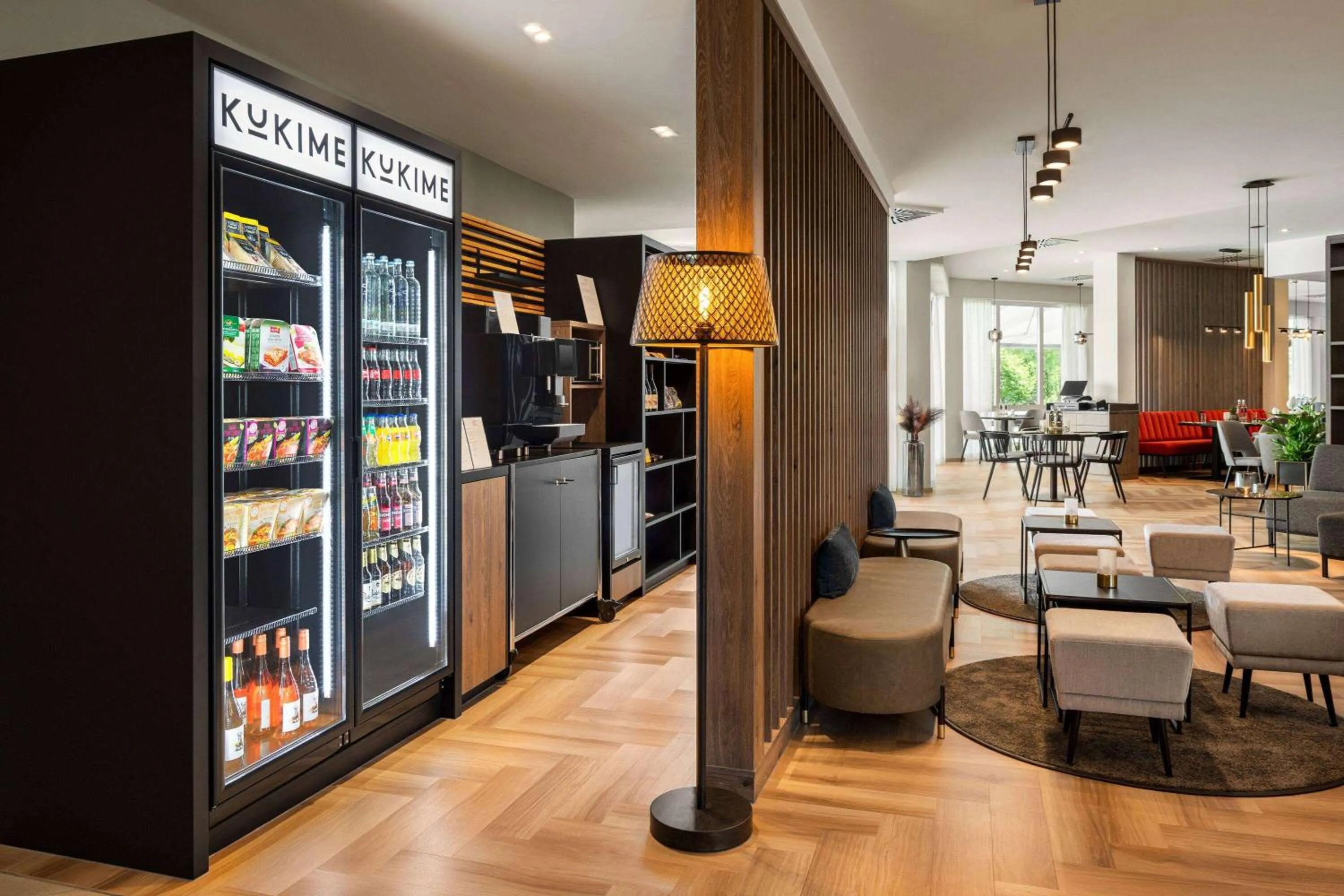 Lobby or reception in Vienna House Easy by Wyndham Frankfurt Airport