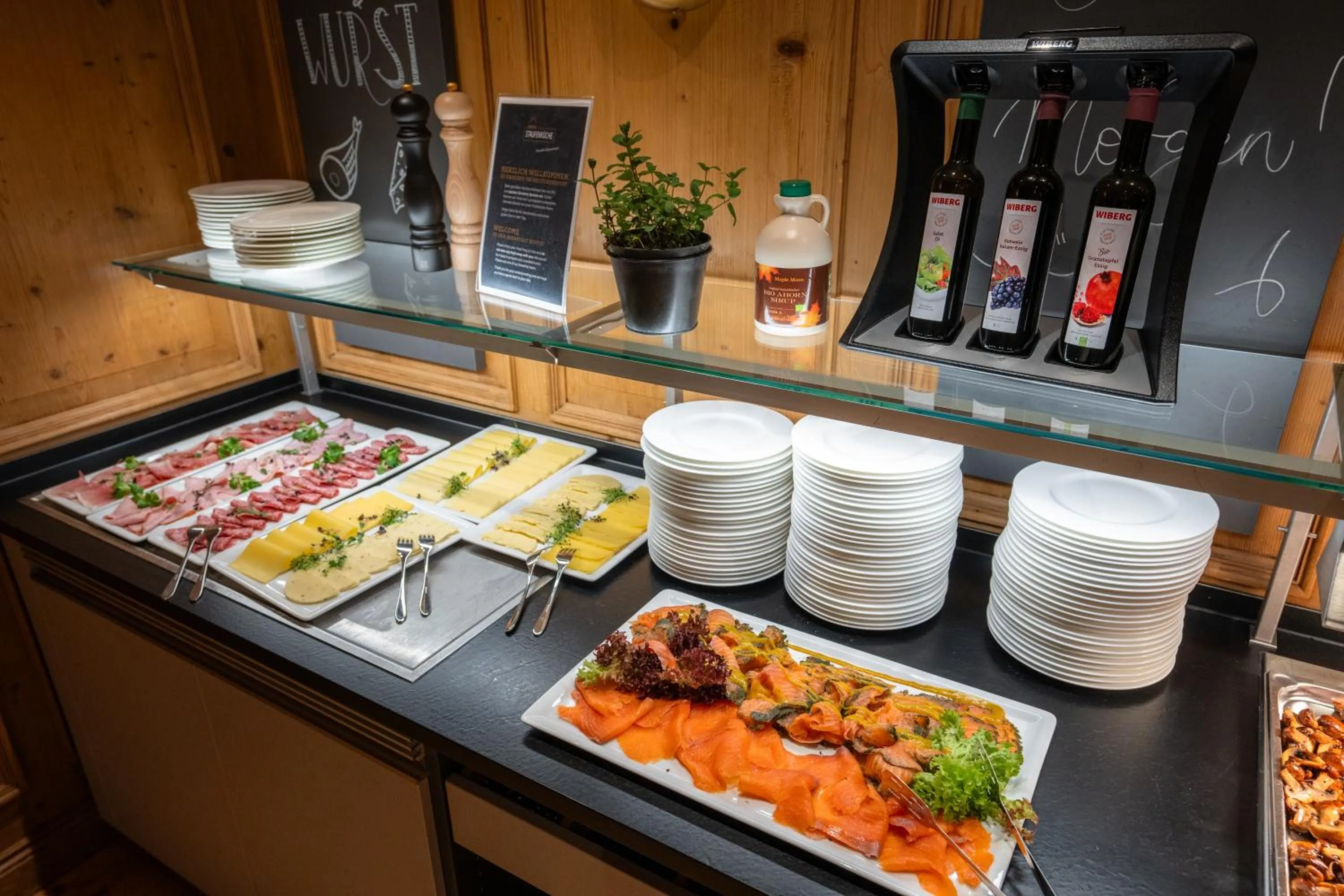 Breakfast in MONDI Resort und Chalet Oberstaufen