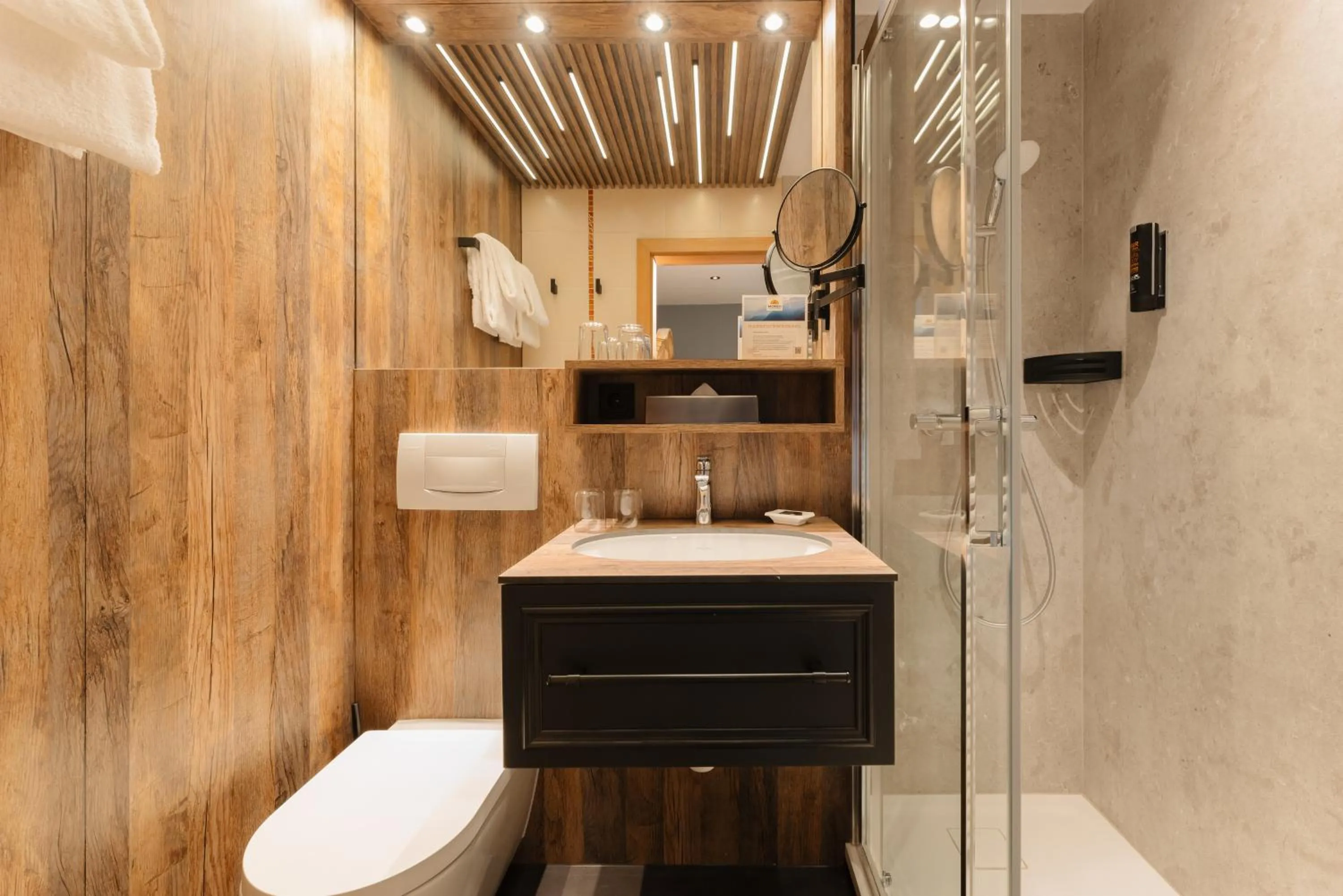 Bathroom in MONDI Resort und Chalet Oberstaufen