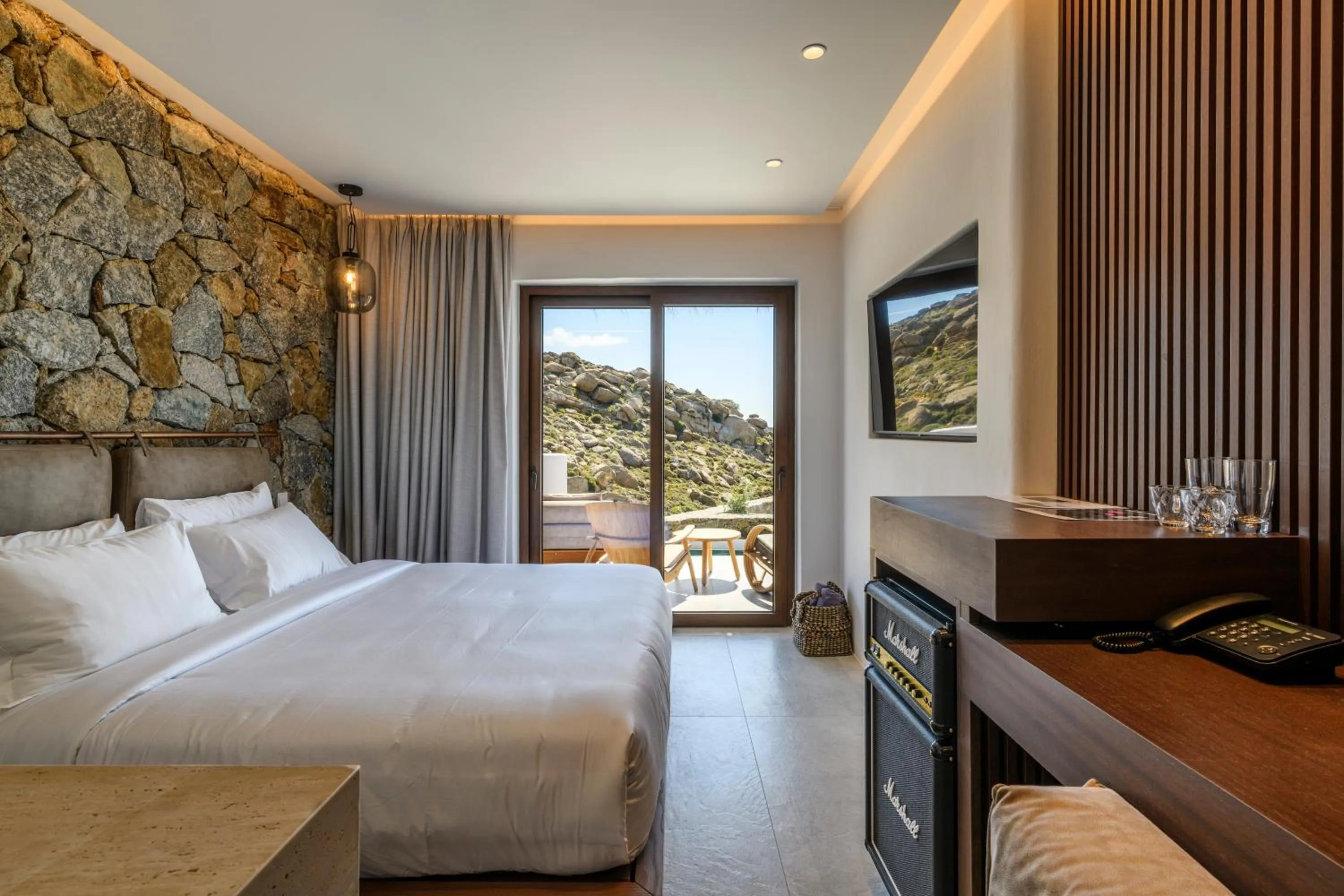 Bed in Charisma Hotel and Wellness Club