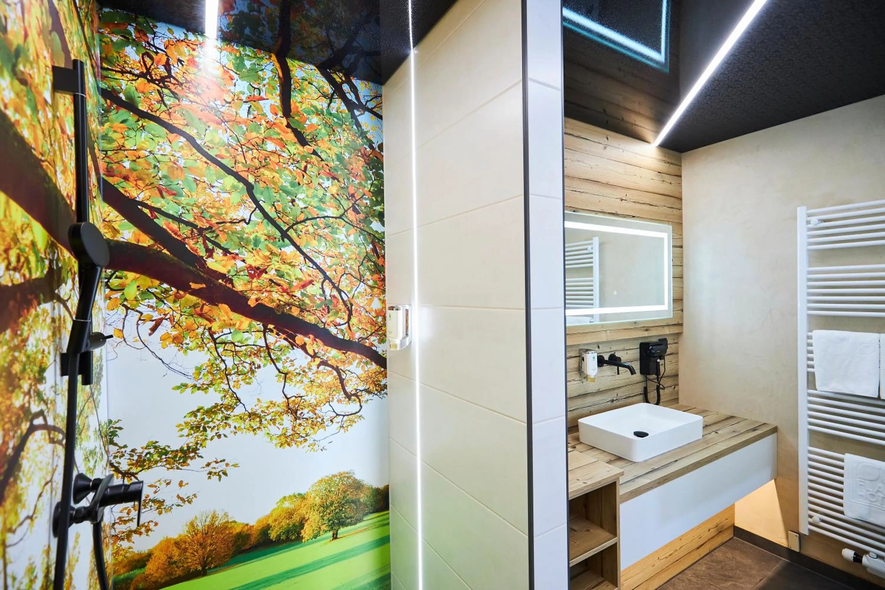 Bathroom in Flair-Waldhotel Mellestollen