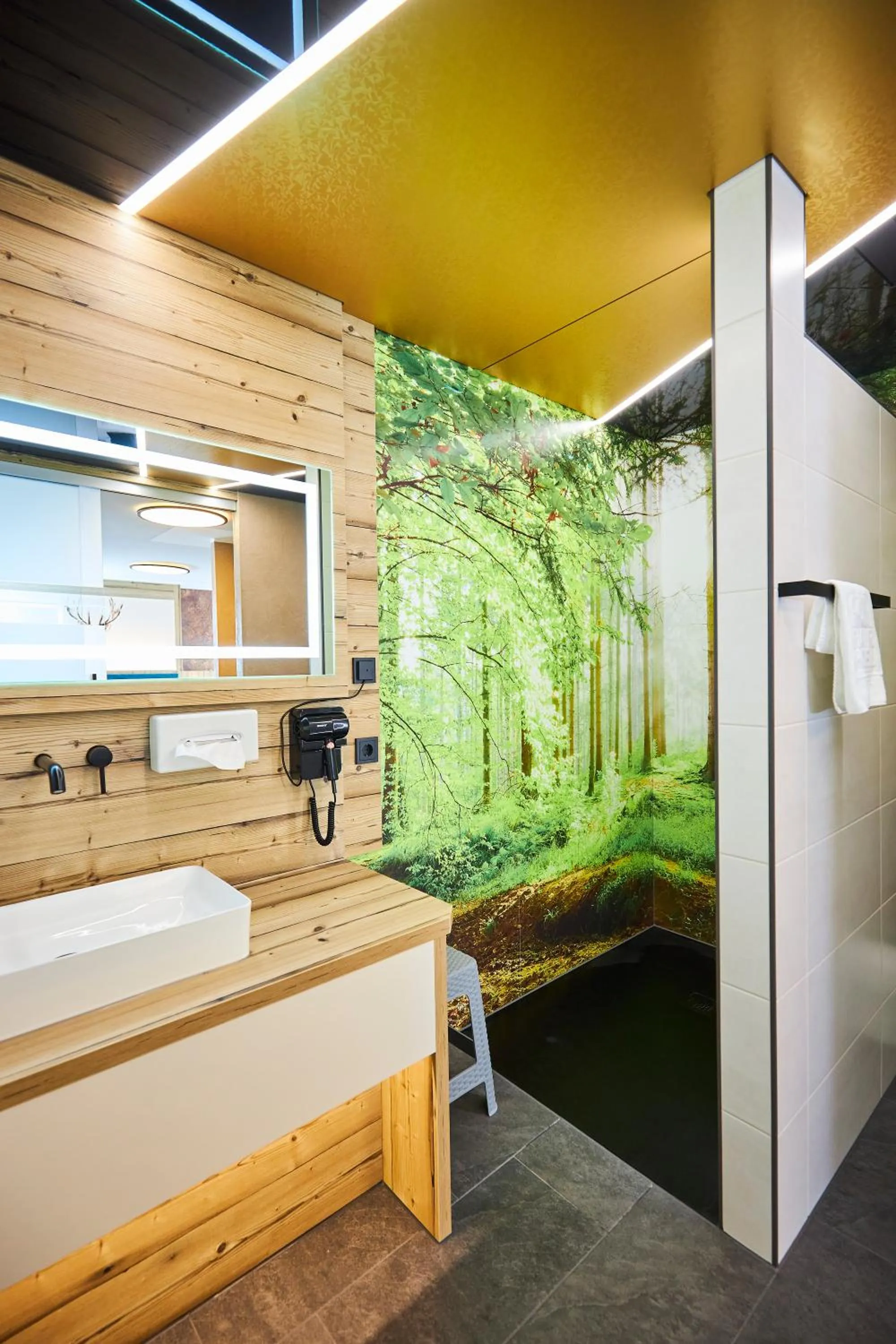 Bathroom in Flair-Waldhotel Mellestollen