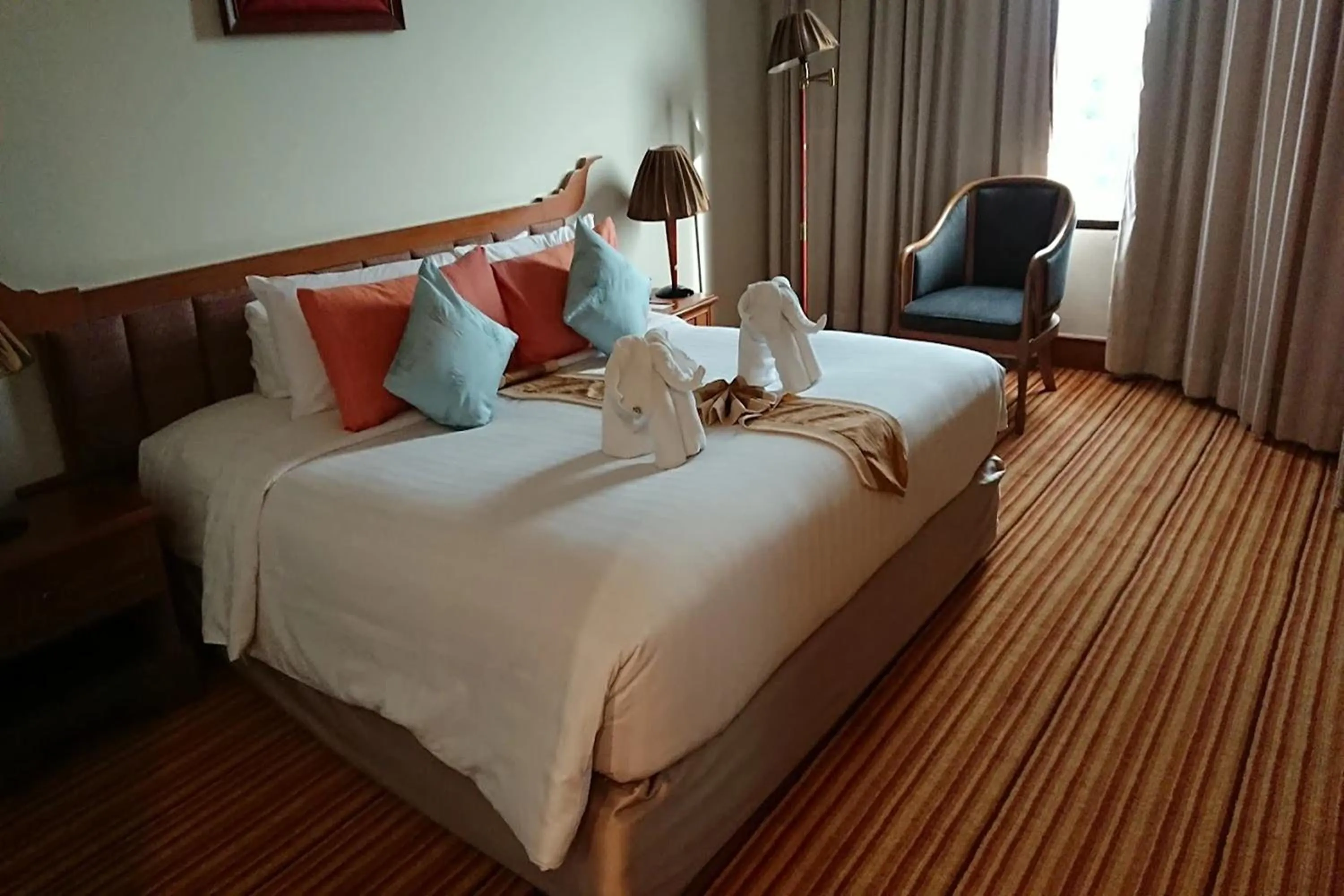 Bed in Laithong Hotel Ubon Ratchathani