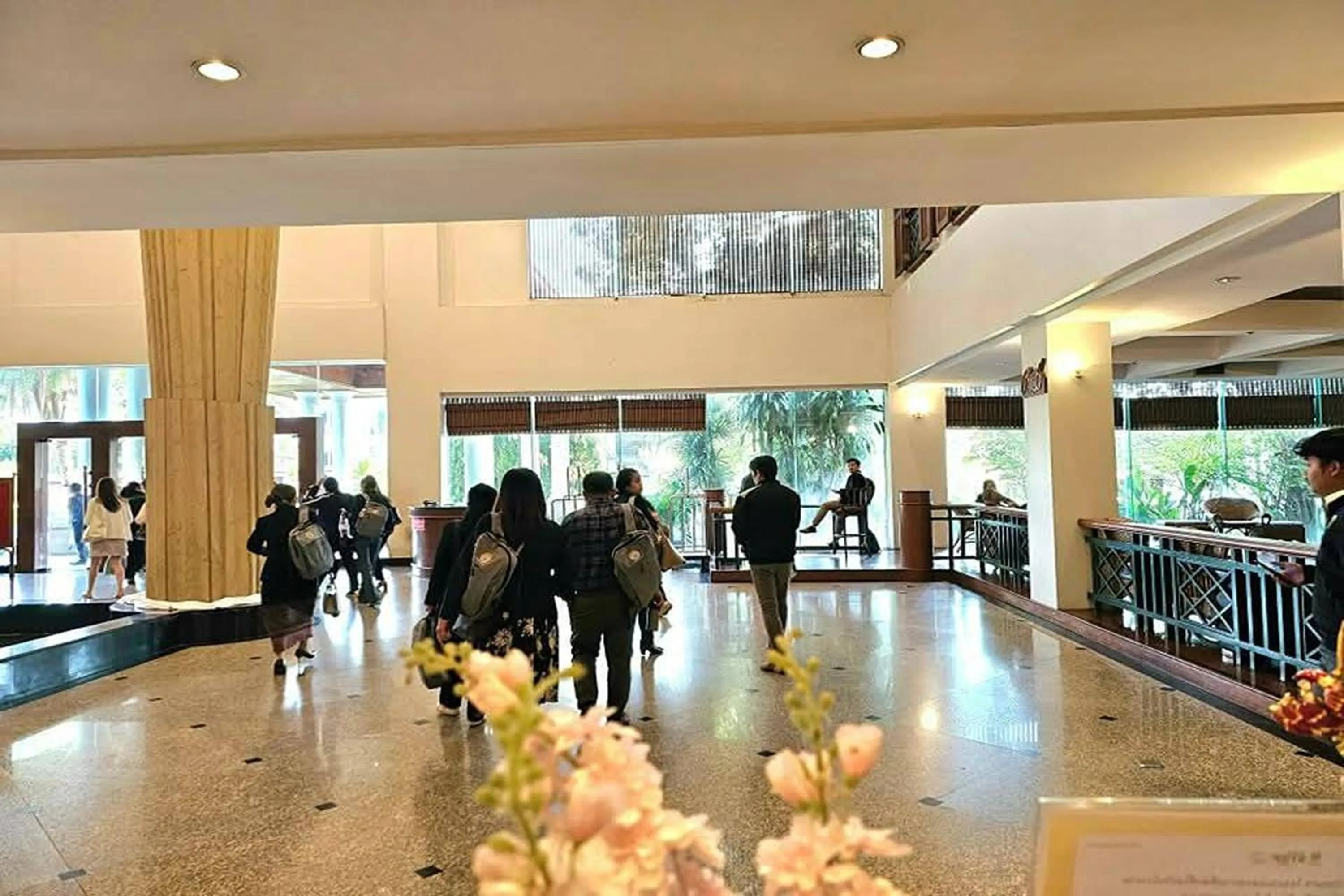 Lobby or reception in Laithong Hotel Ubon Ratchathani