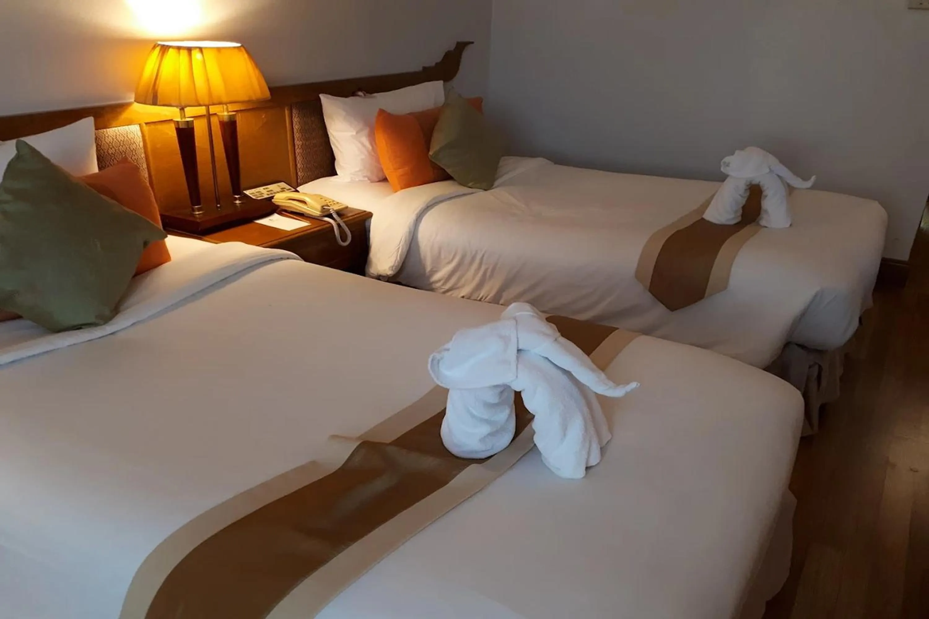 Bed in Laithong Hotel Ubon Ratchathani