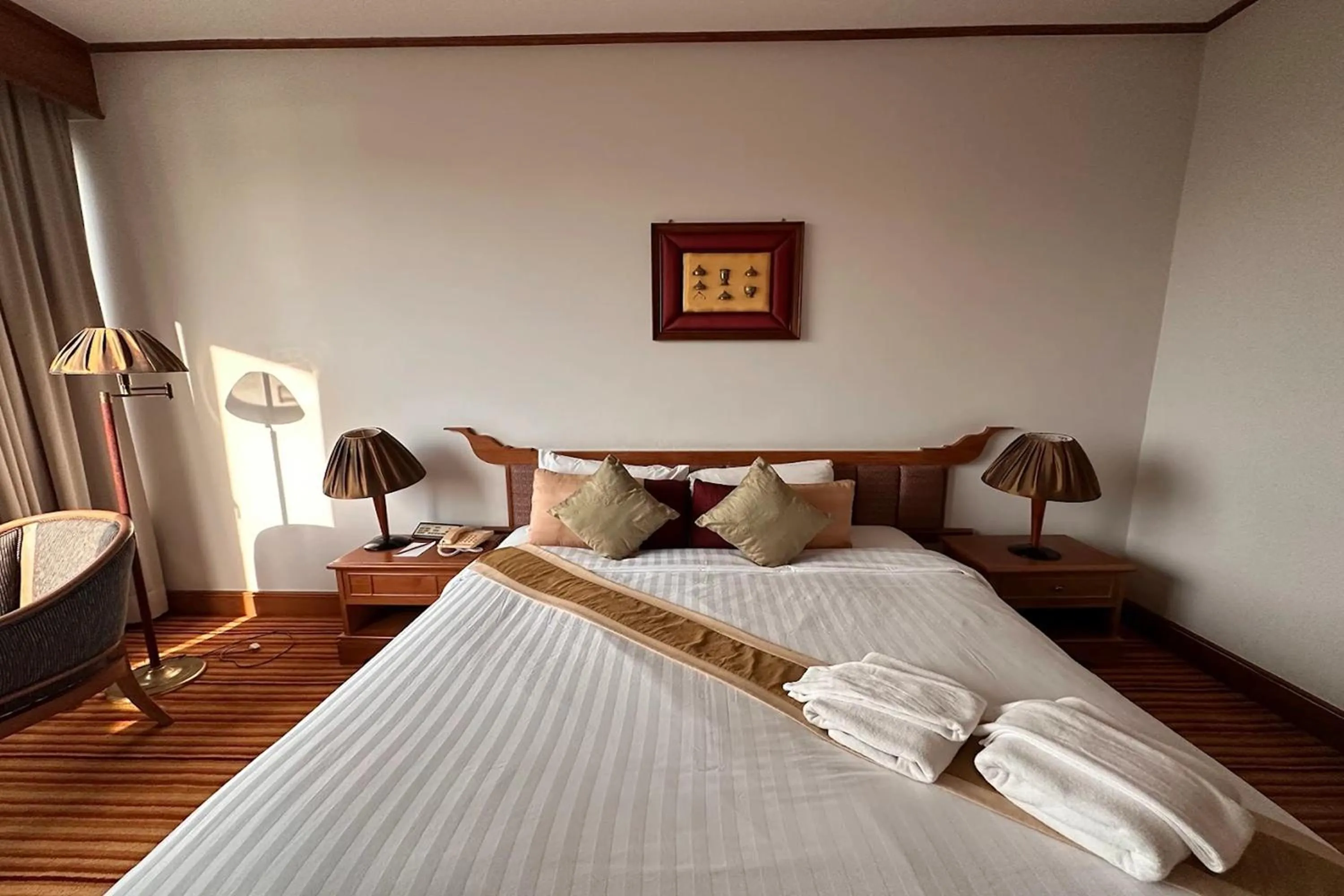 Bed in Laithong Hotel Ubon Ratchathani