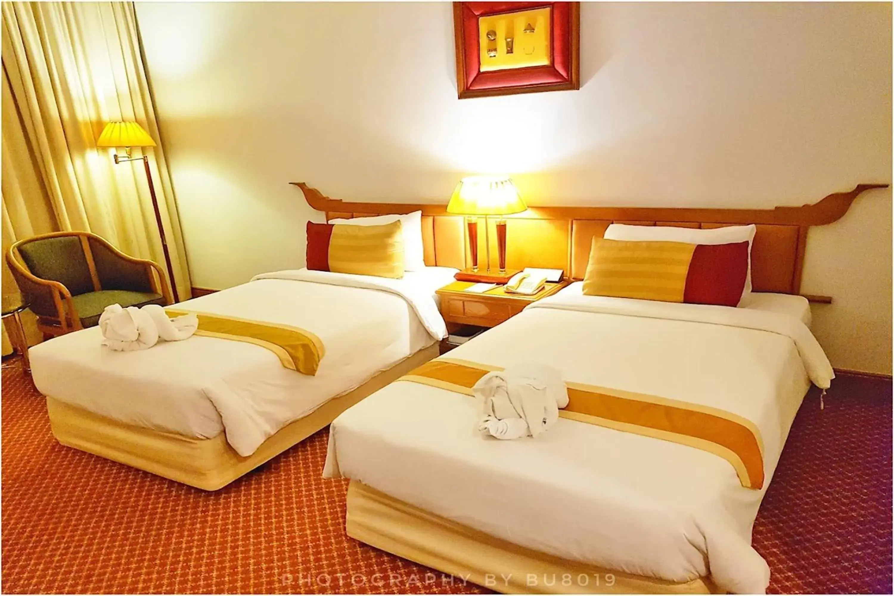 Bed in Laithong Hotel Ubon Ratchathani Bed in Laithong Hotel Ubon Ratchathani