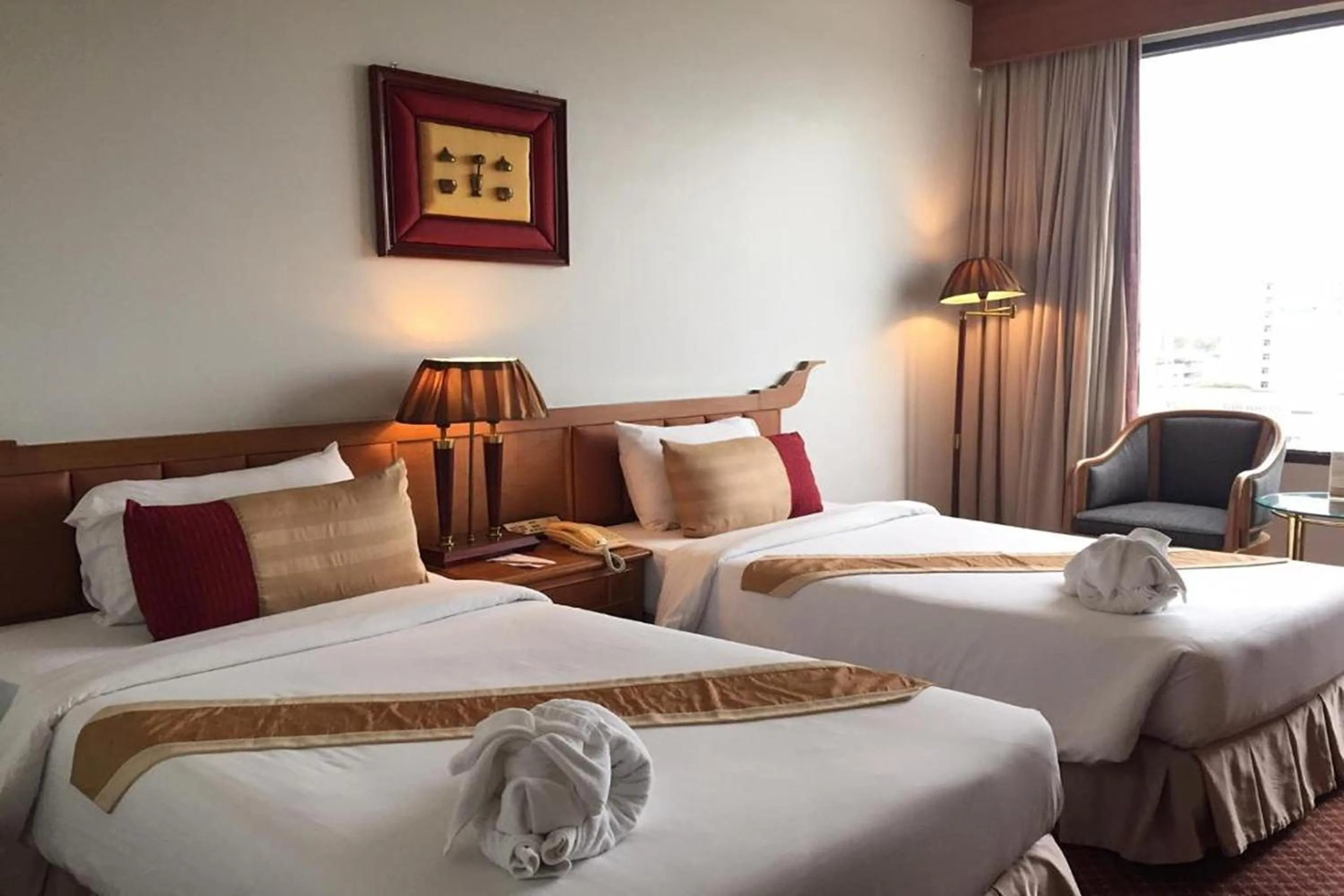 Bed in Laithong Hotel Ubon Ratchathani