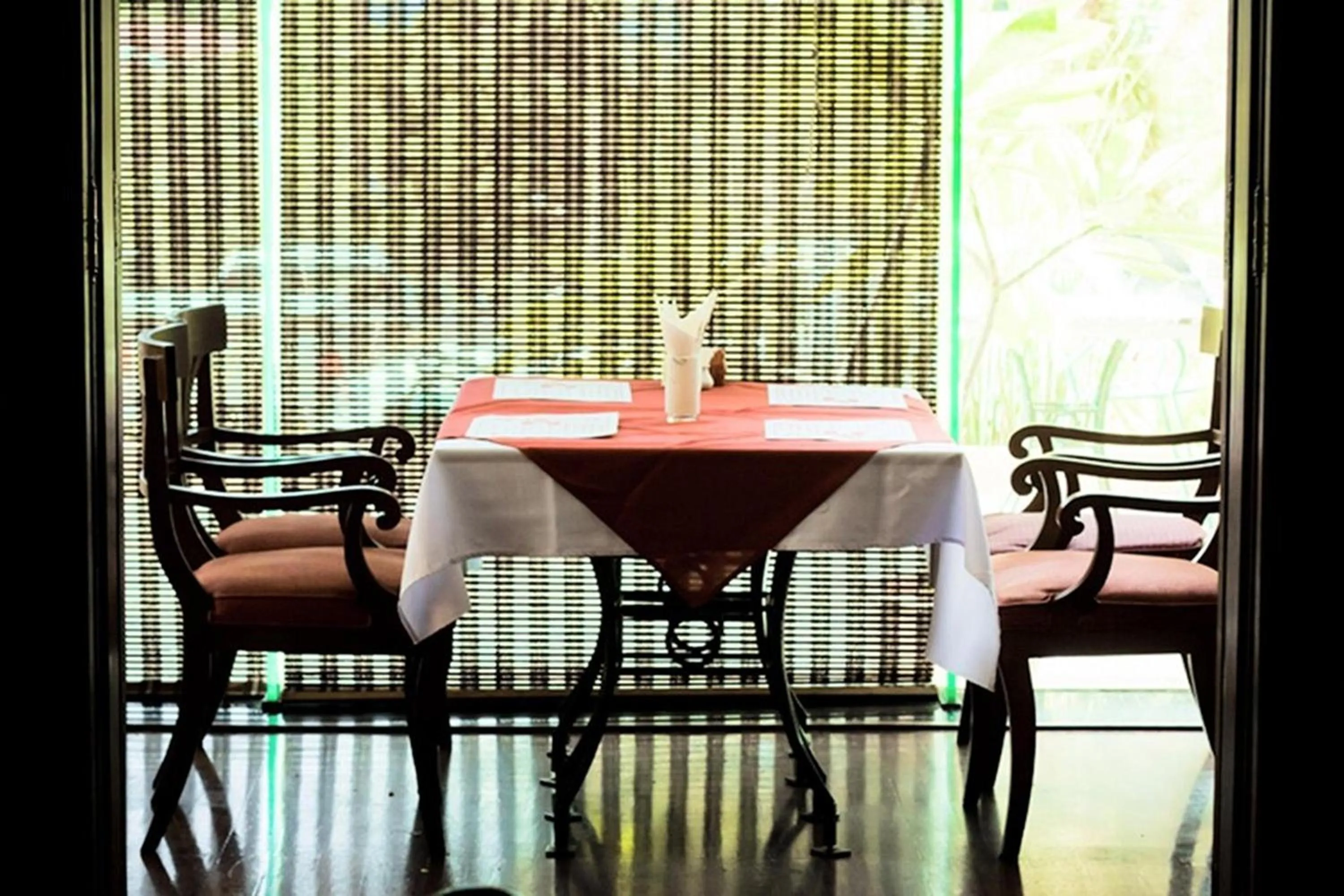 Seating area in Laithong Hotel Ubon Ratchathani