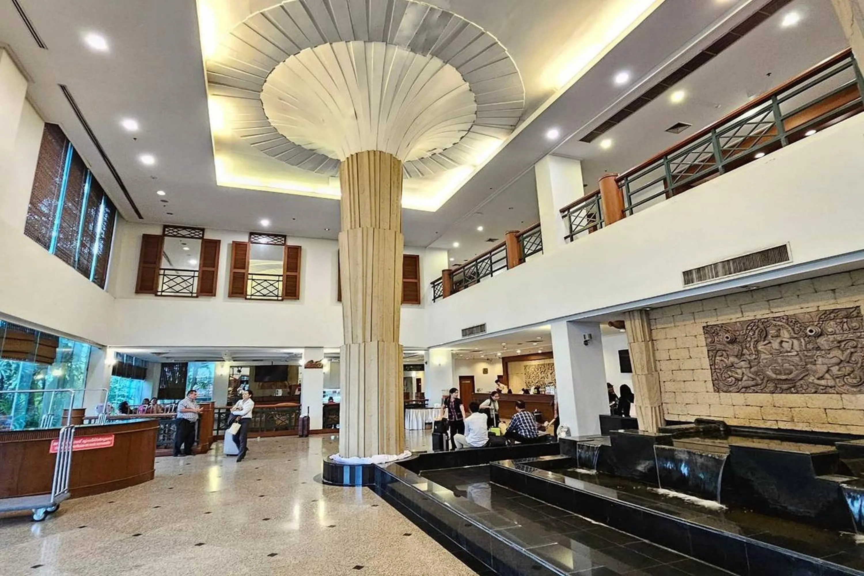 Lobby or reception in Laithong Hotel Ubon Ratchathani