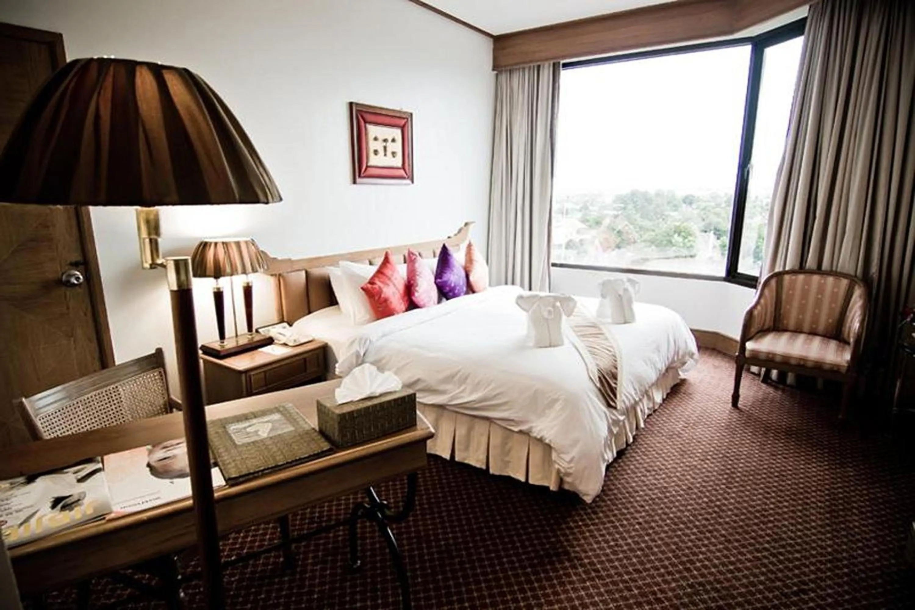 Bed in Laithong Hotel Ubon Ratchathani