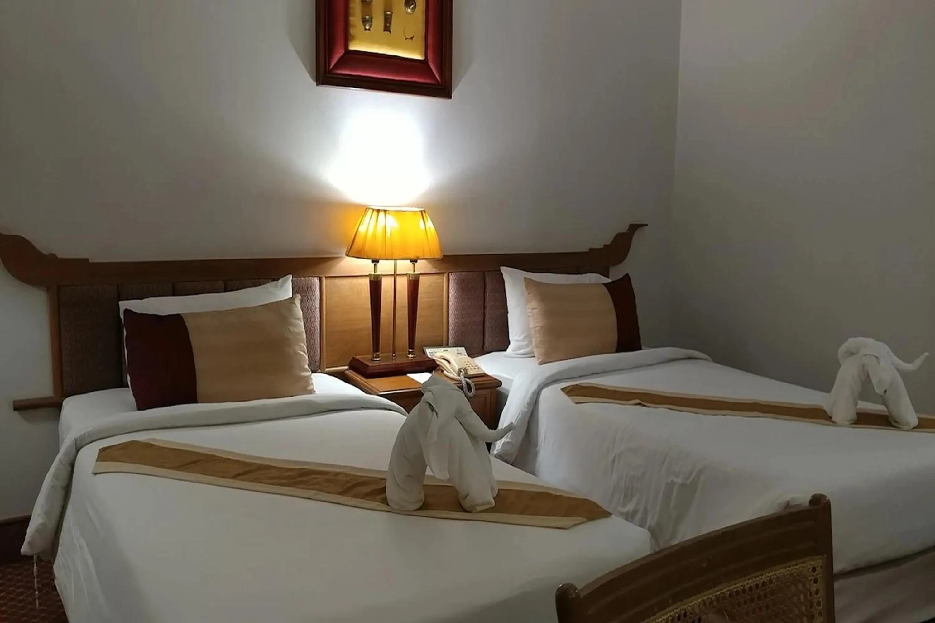 Bed in Laithong Hotel Ubon Ratchathani