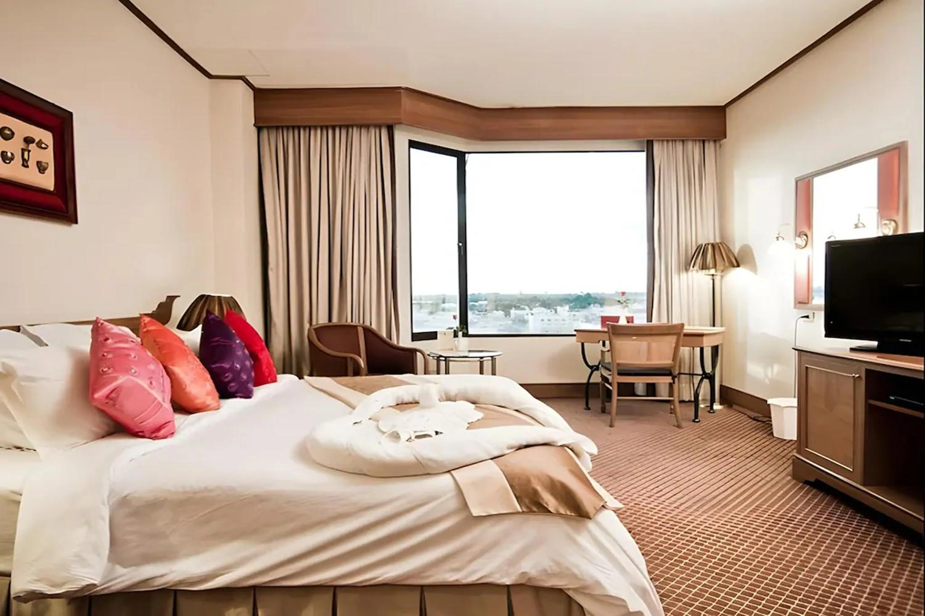 Bed in Laithong Hotel Ubon Ratchathani