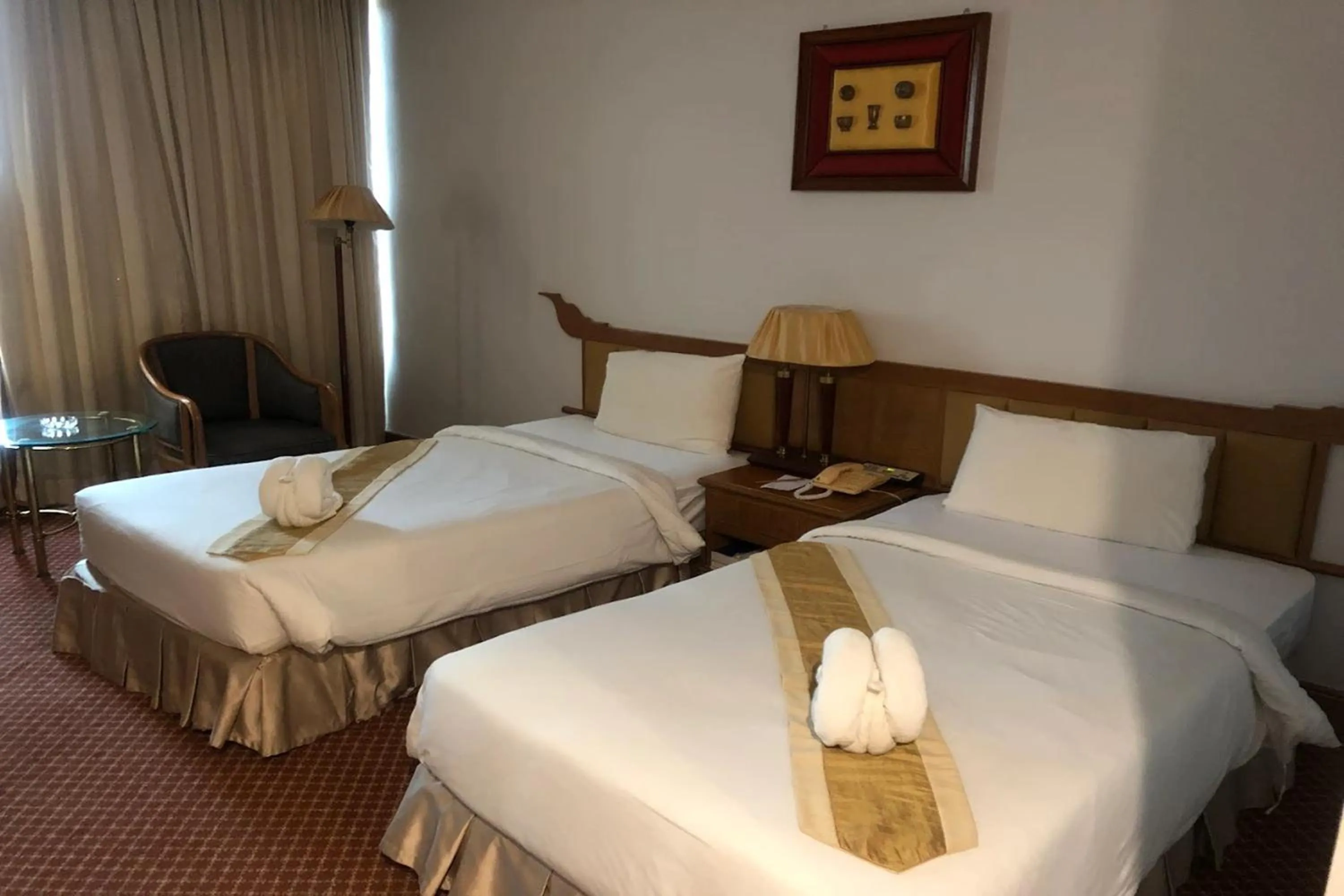 Bed in Laithong Hotel Ubon Ratchathani