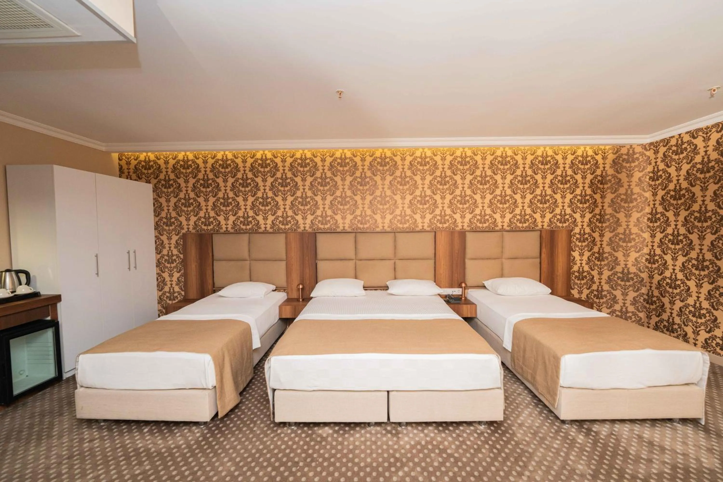Bed in Boris Hotel Beylikdüzü