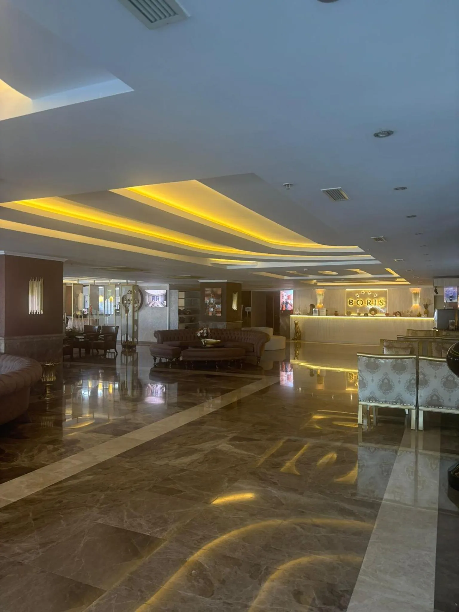 Lobby or reception in Boris Hotel Beylikdüzü