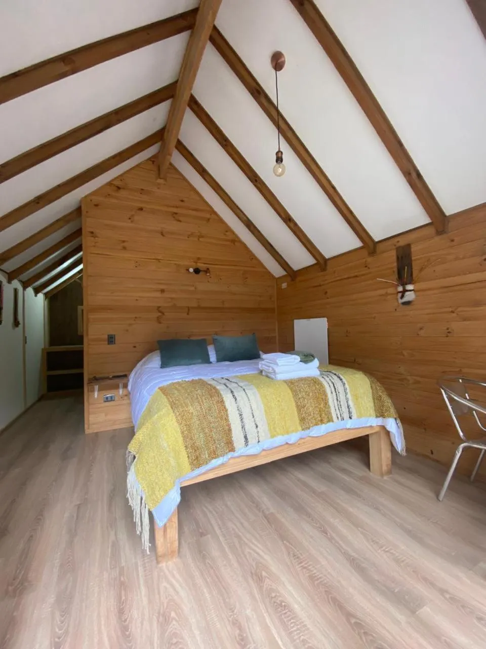 Bed in Posada de Expediciones Kahuel