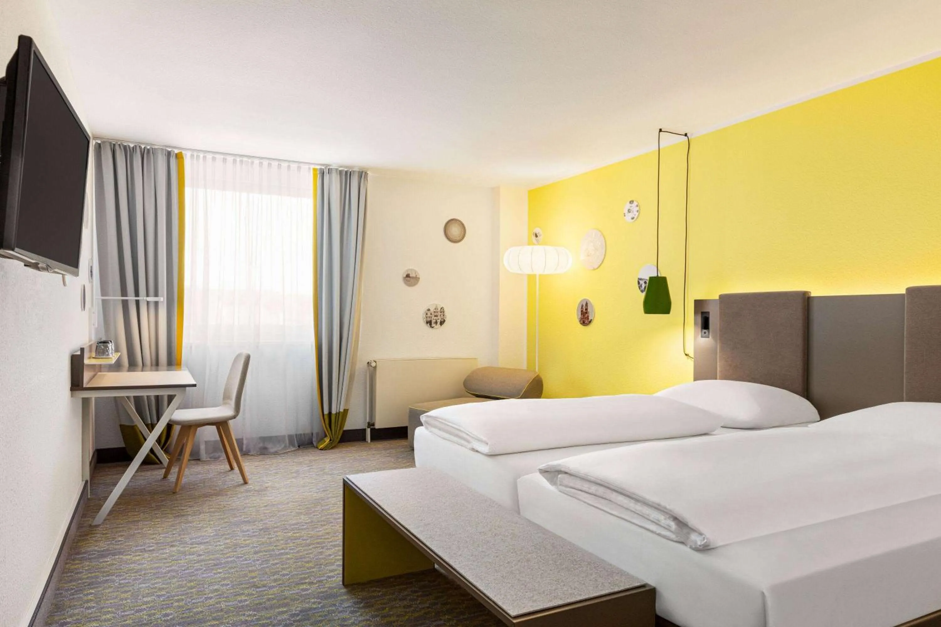 Photo of the whole room, Bed in Vienna House Easy by Wyndham Limburg