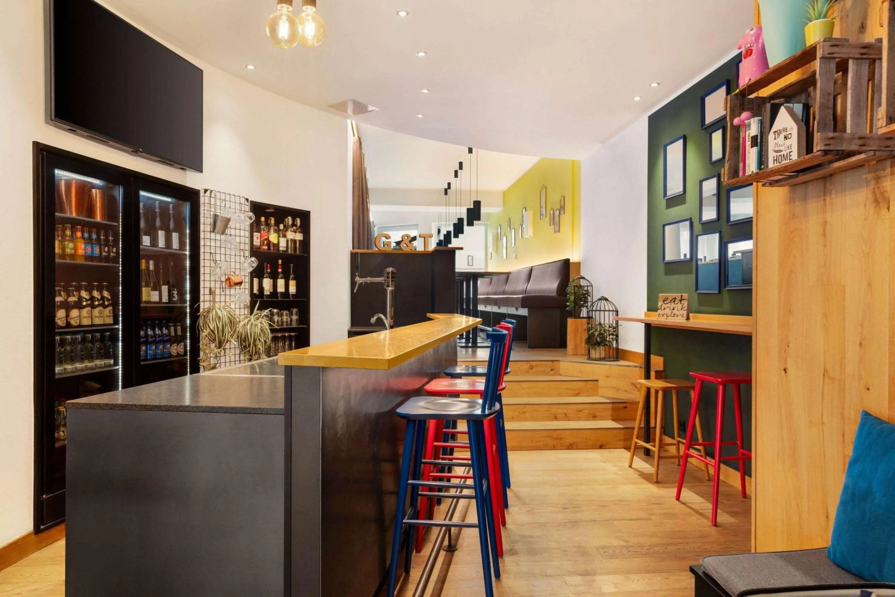 Lounge or bar in Vienna House Easy by Wyndham Limburg