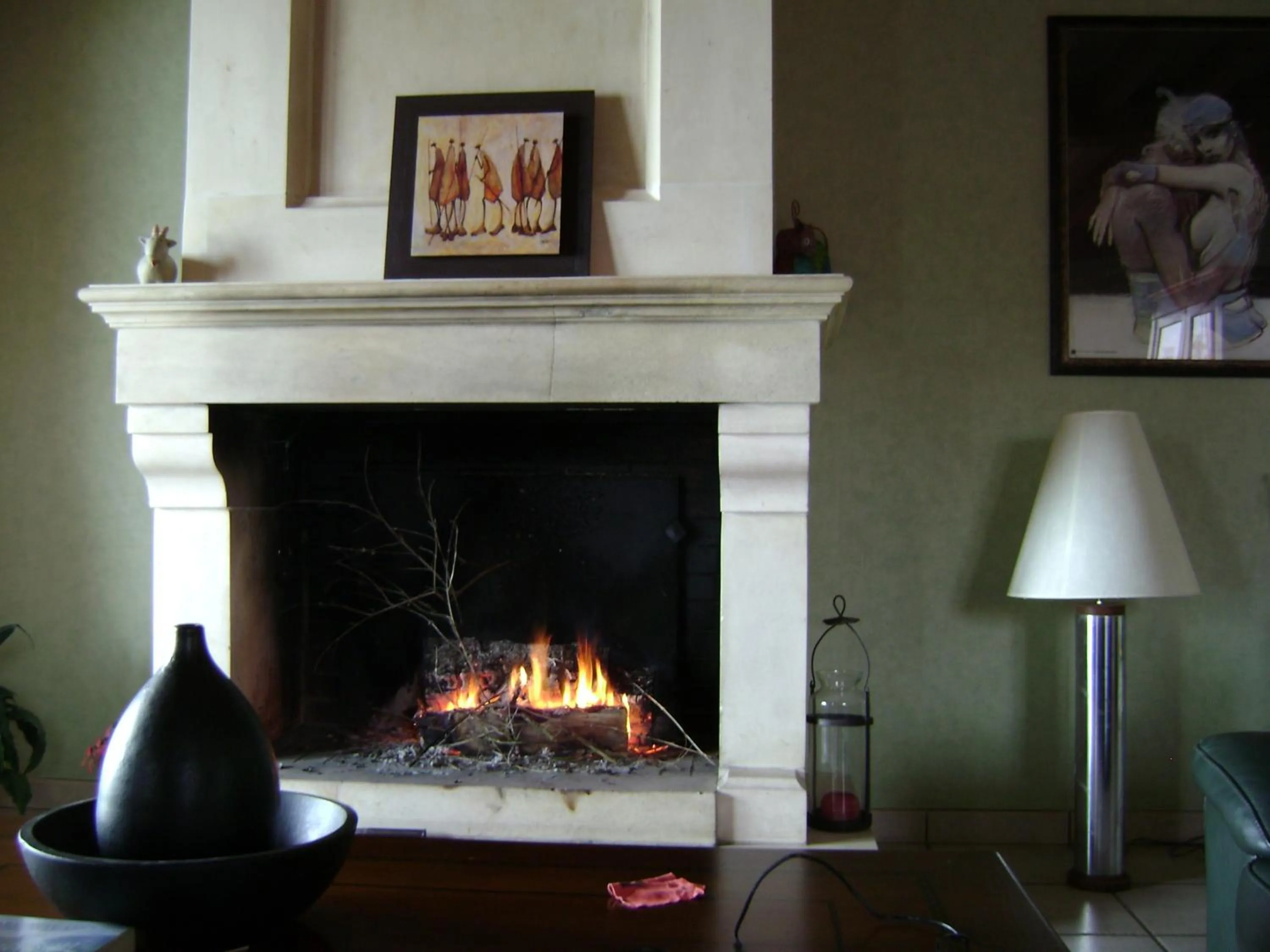 Living room in Croix Blanche