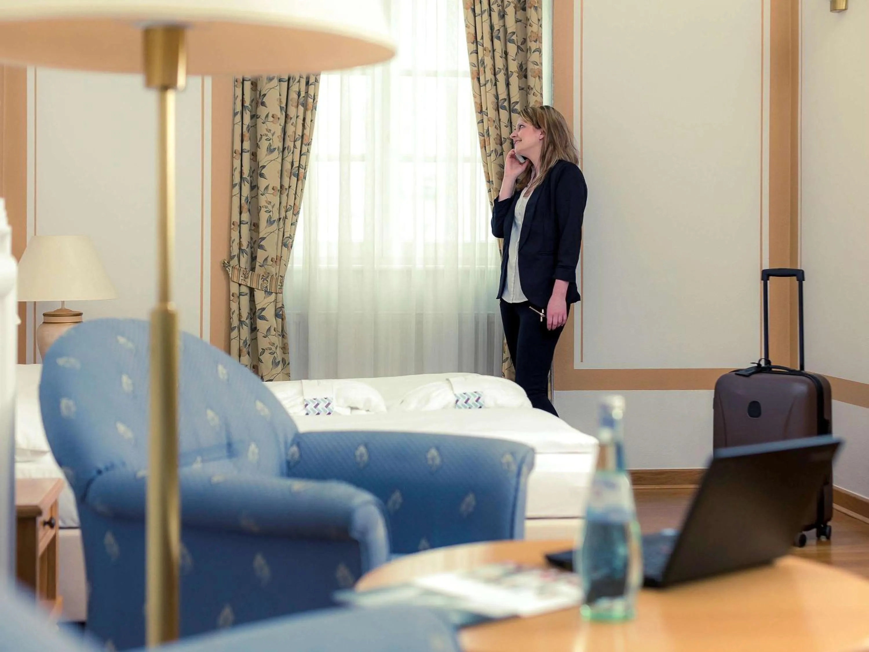 Photo of the whole room, Bed in Hotel Schloss Neustadt-Glewe