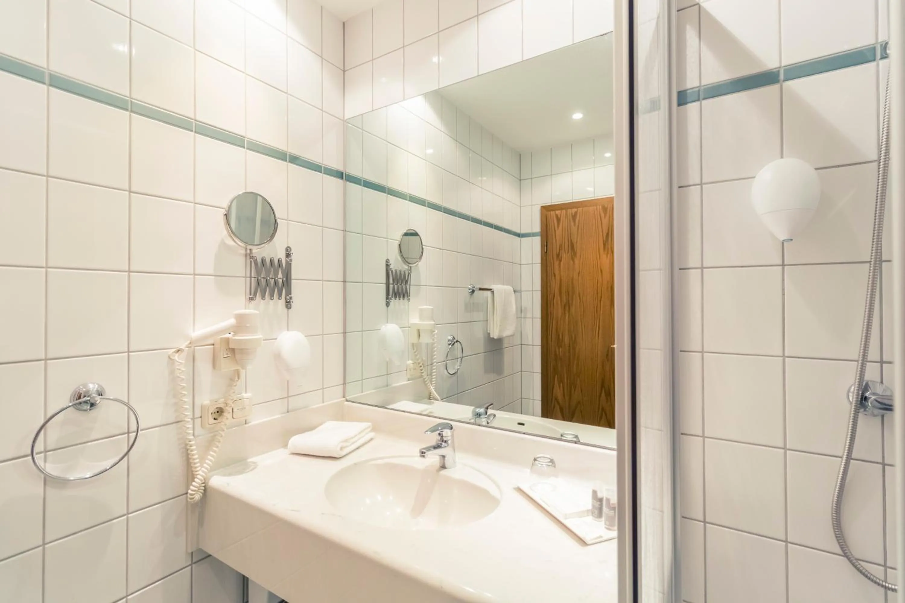 Bathroom in Hotel Schloss Neustadt-Glewe