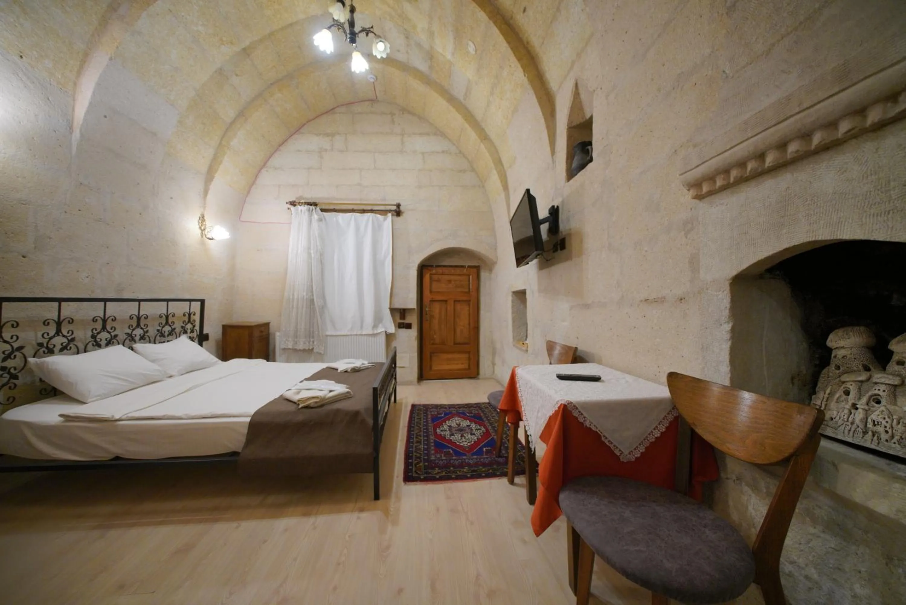 Bed in View Cave Hotel