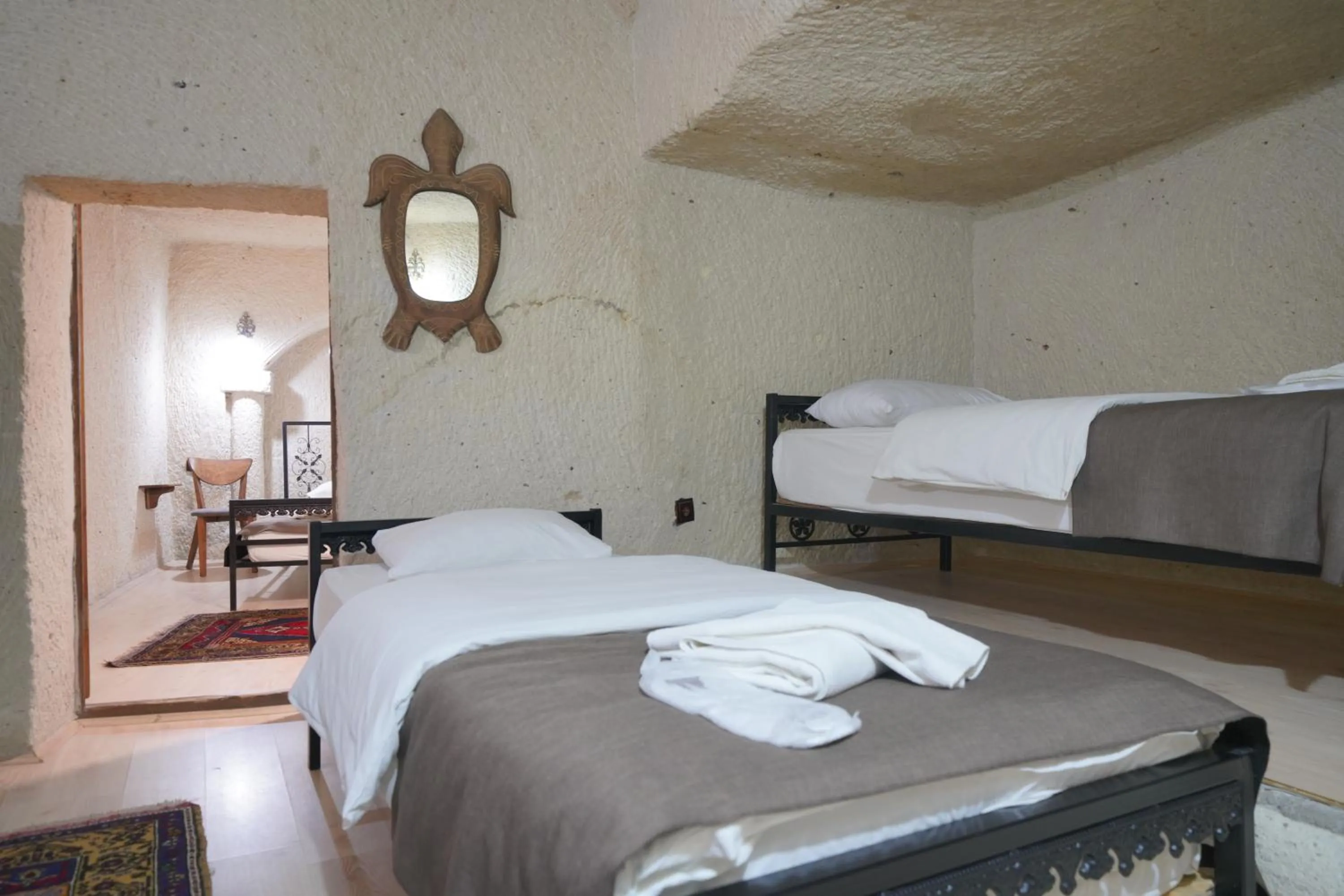 Bed in View Cave Hotel