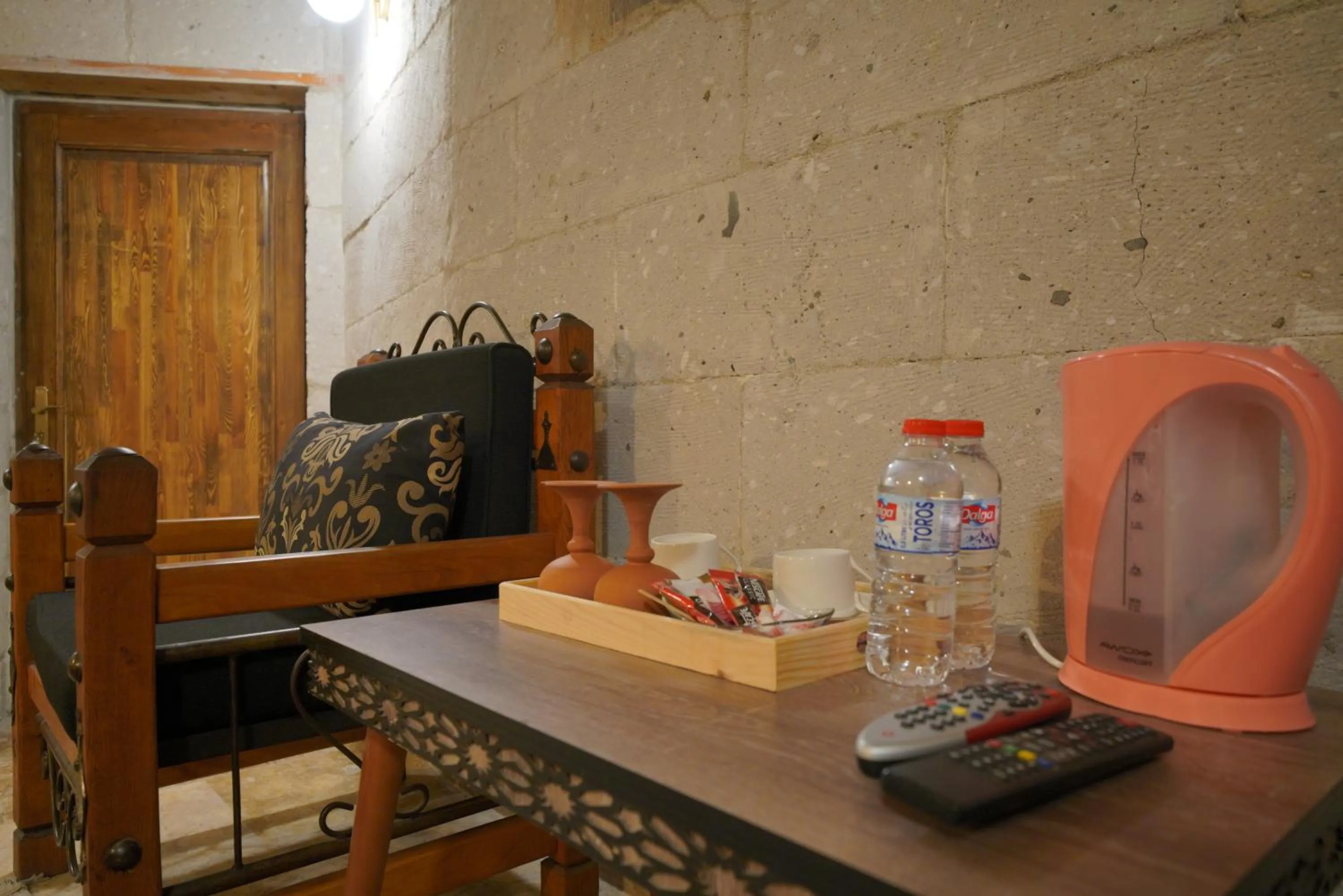 Seating area in View Cave Hotel