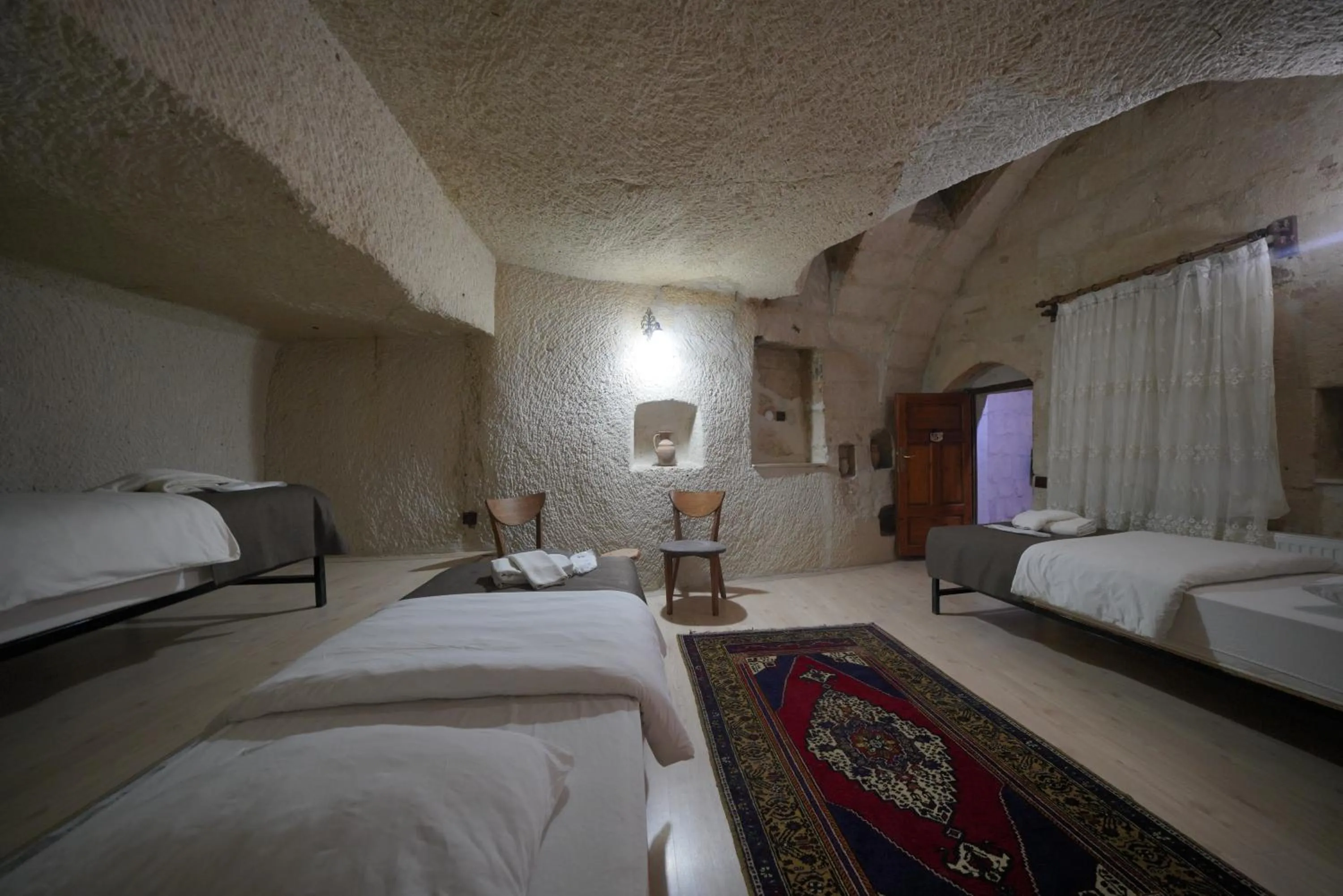 Bed in View Cave Hotel