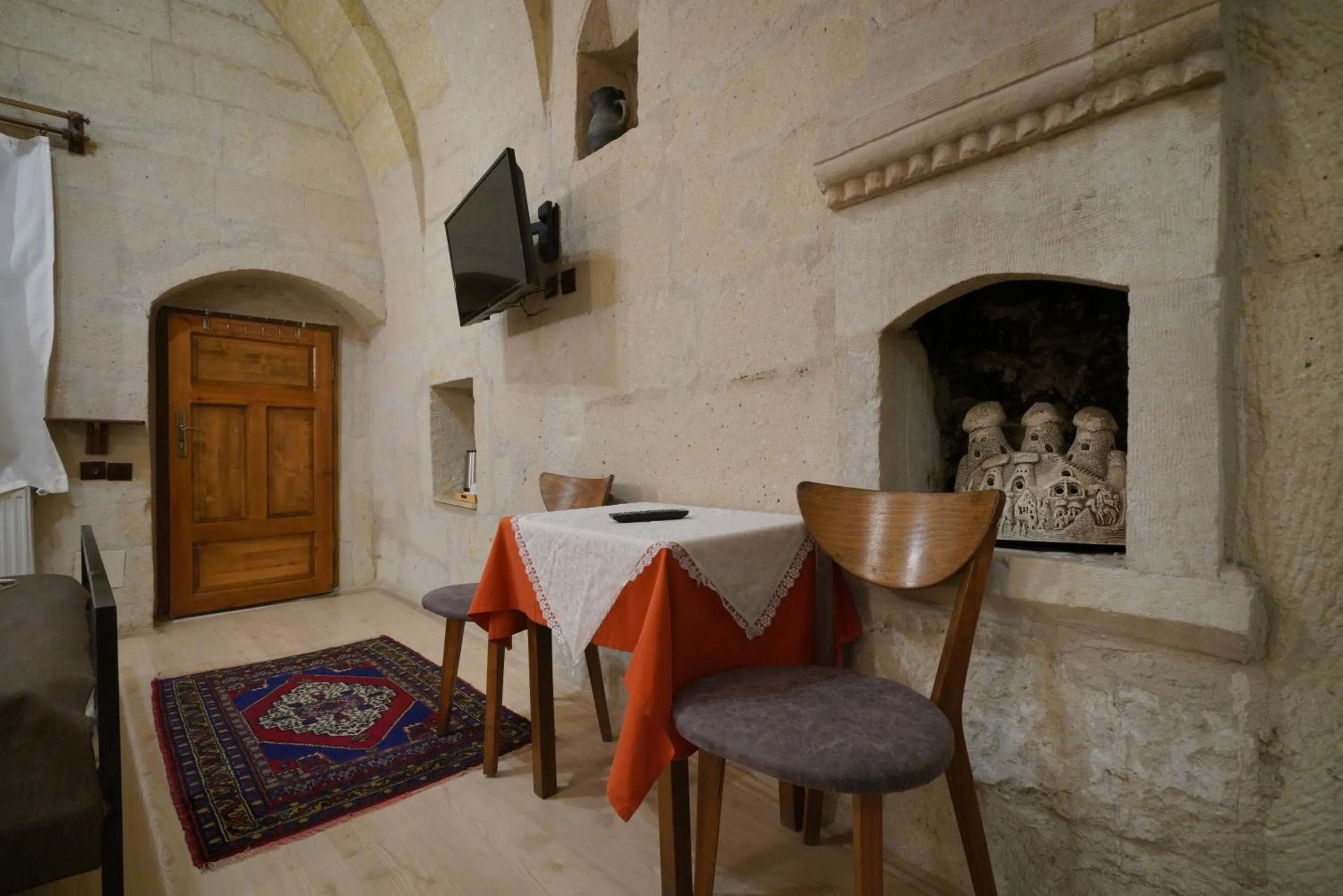 Seating area in View Cave Hotel