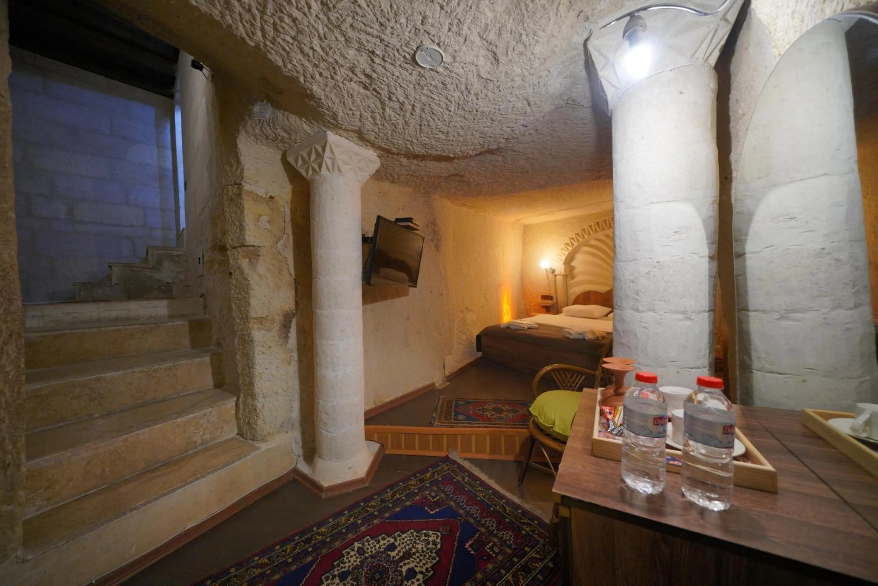 Bed in View Cave Hotel