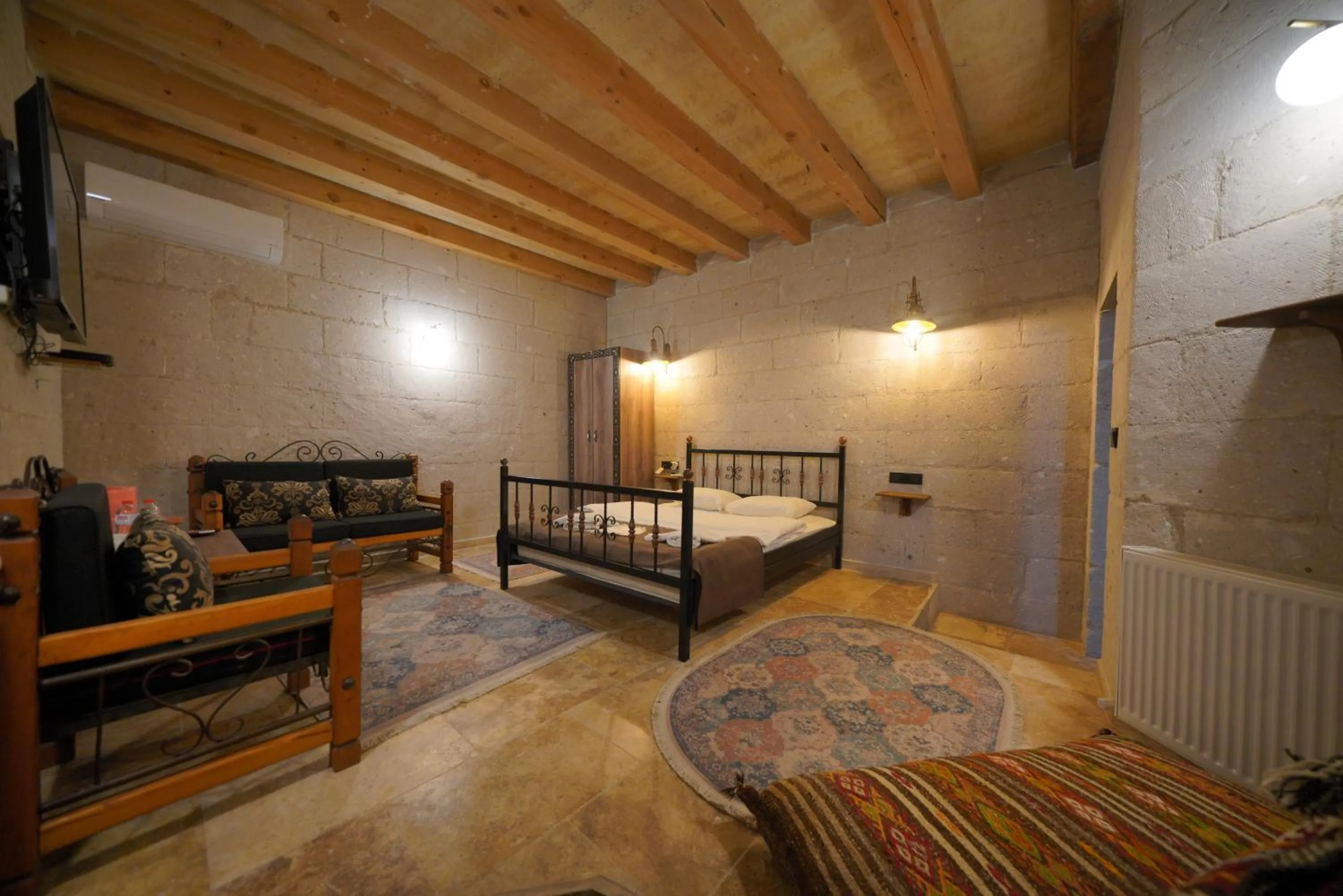 Bed in View Cave Hotel