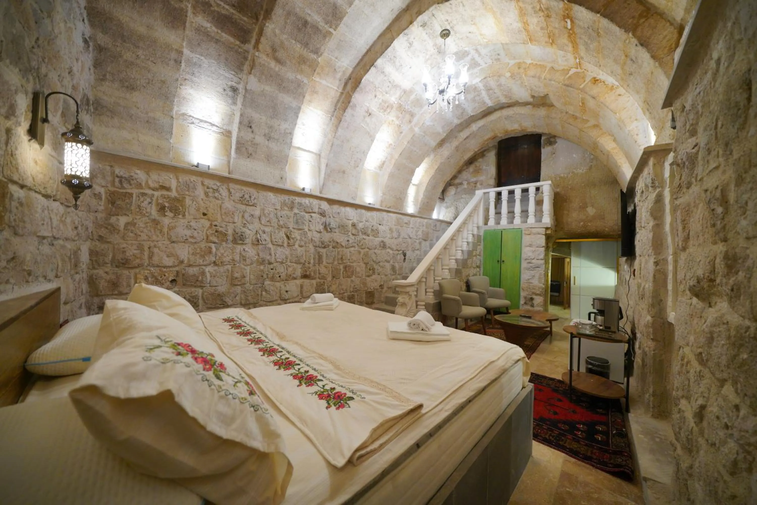 Bed in View Cave Hotel