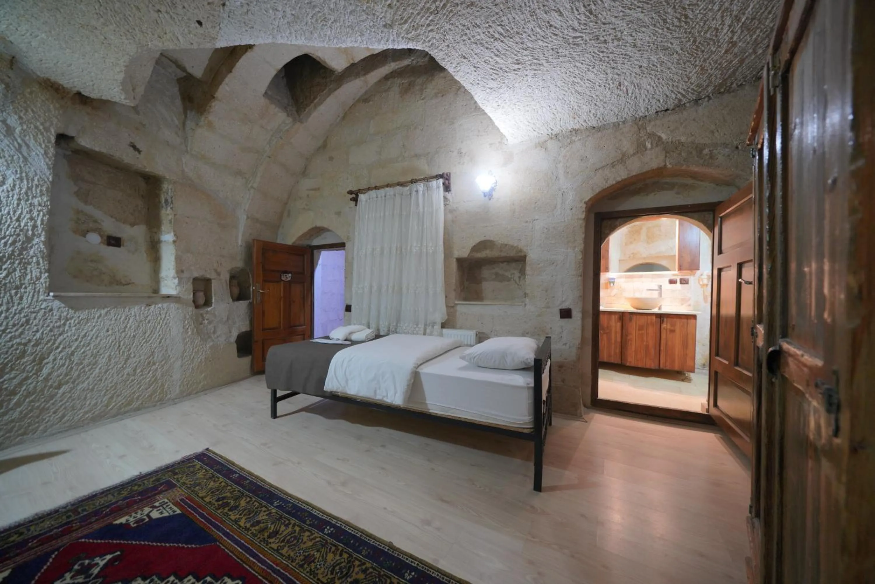 Bed in View Cave Hotel