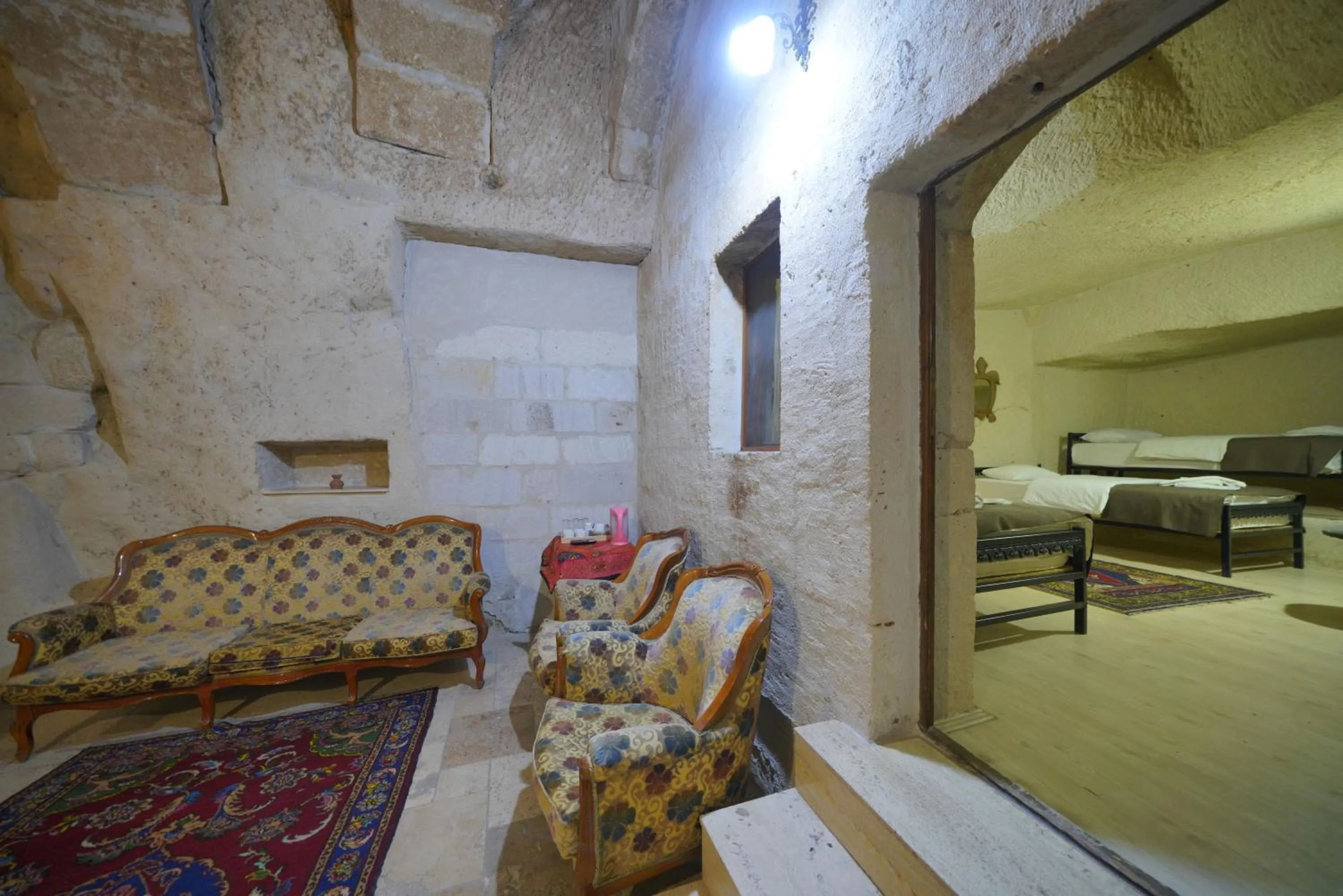 Bed in View Cave Hotel