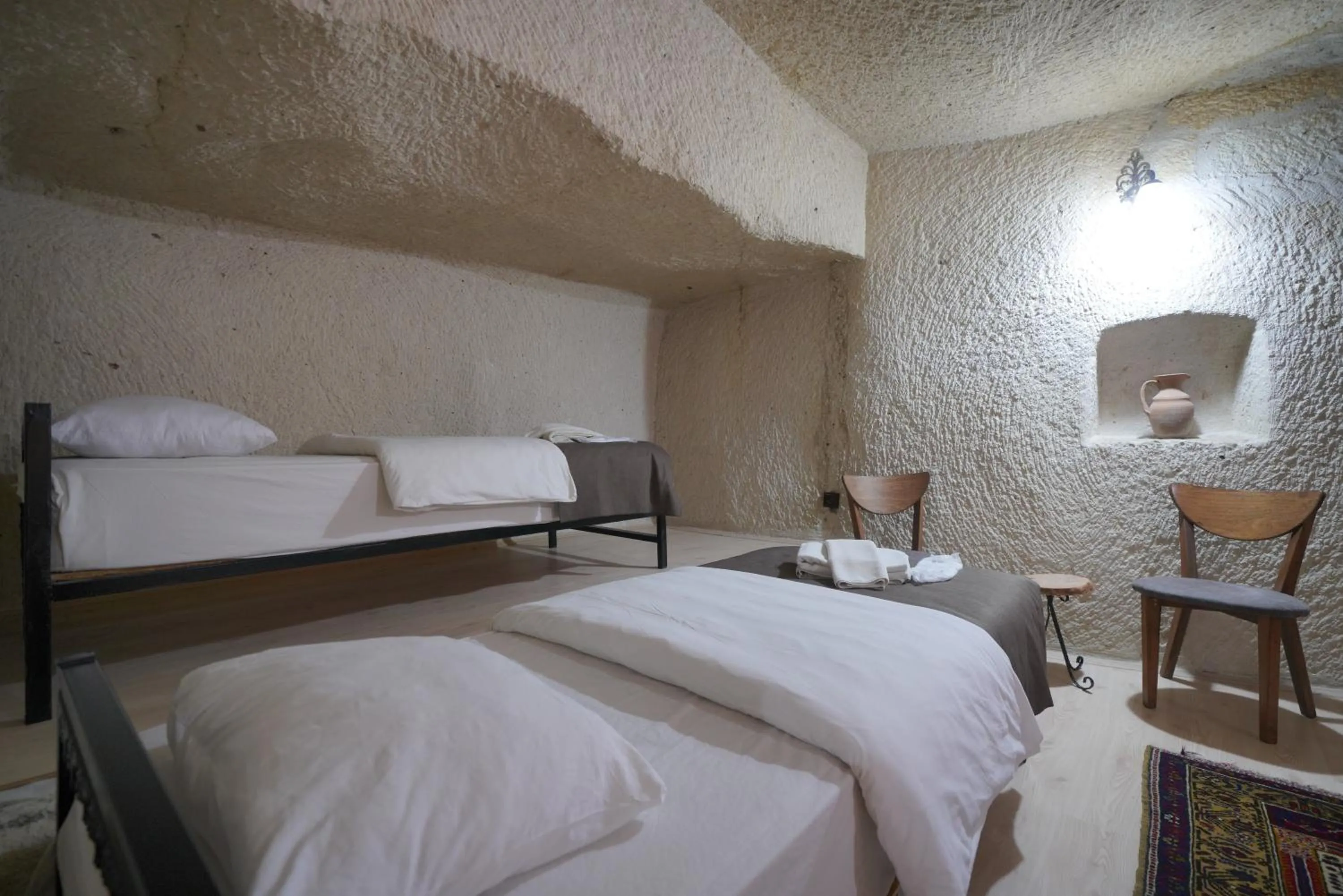 Bed in View Cave Hotel