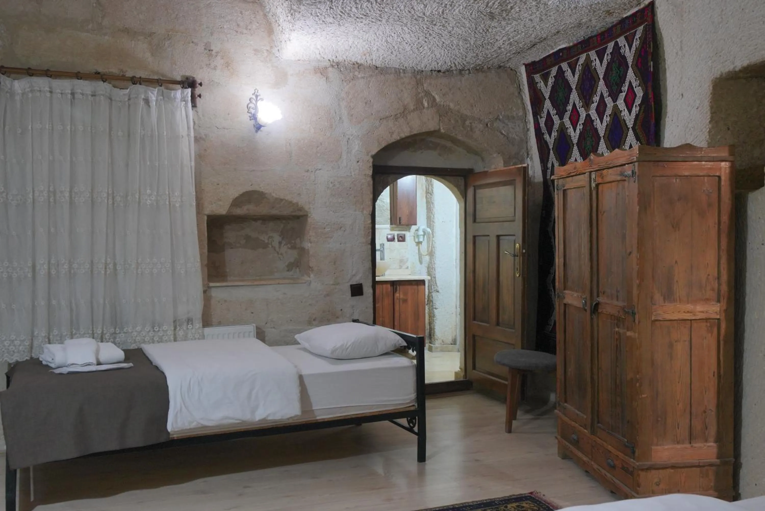 Bed in View Cave Hotel