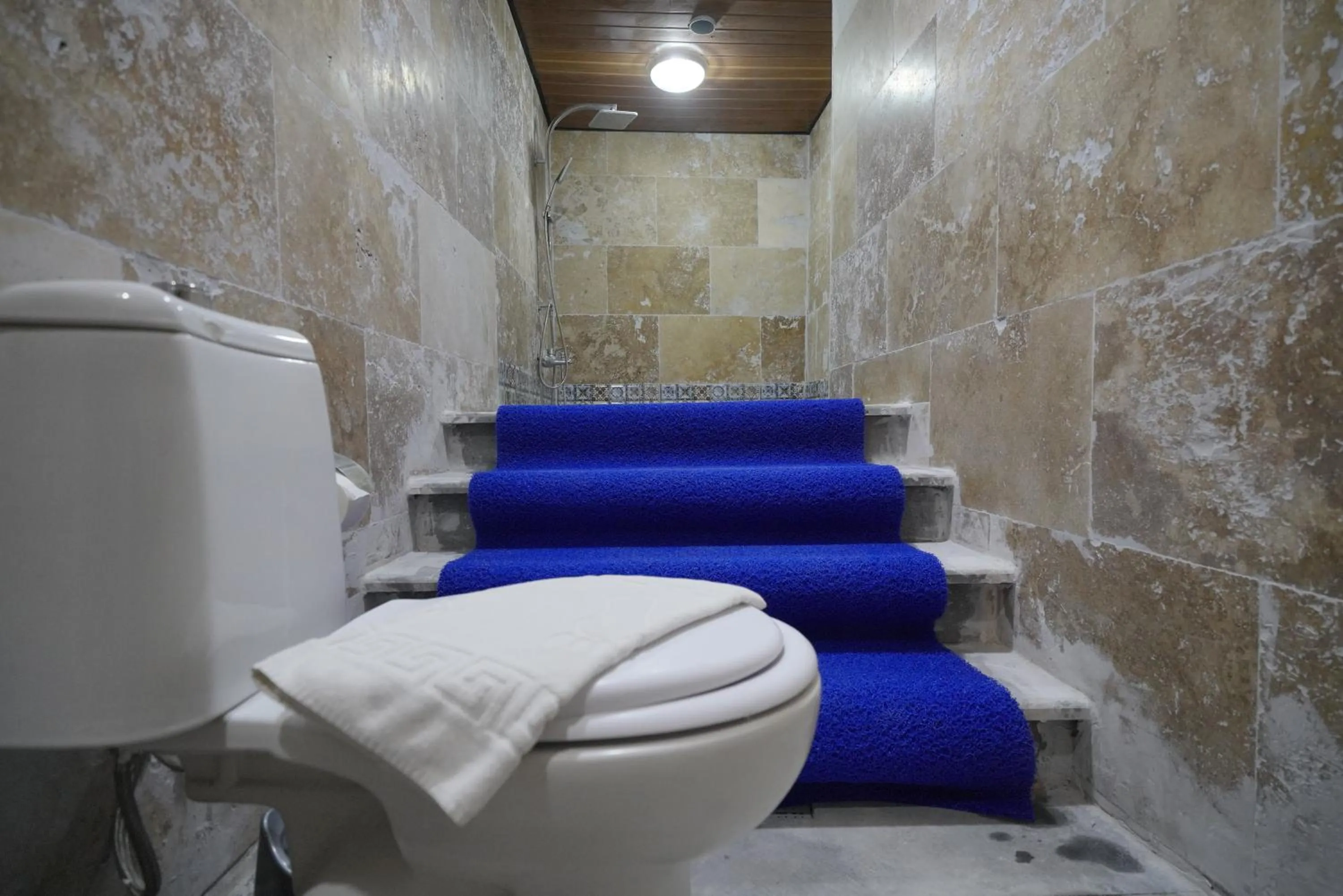 Shower in View Cave Hotel