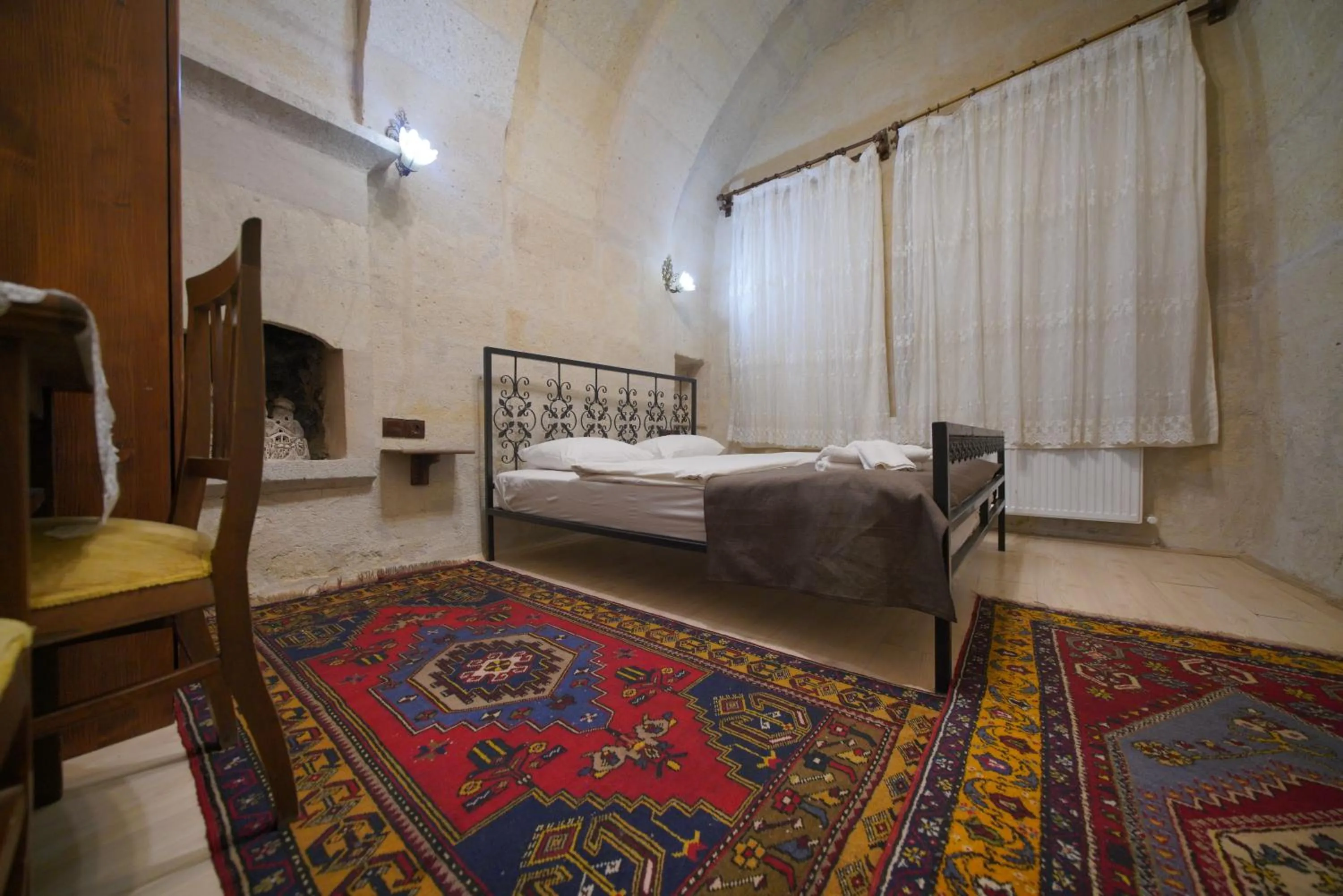 Bed in View Cave Hotel