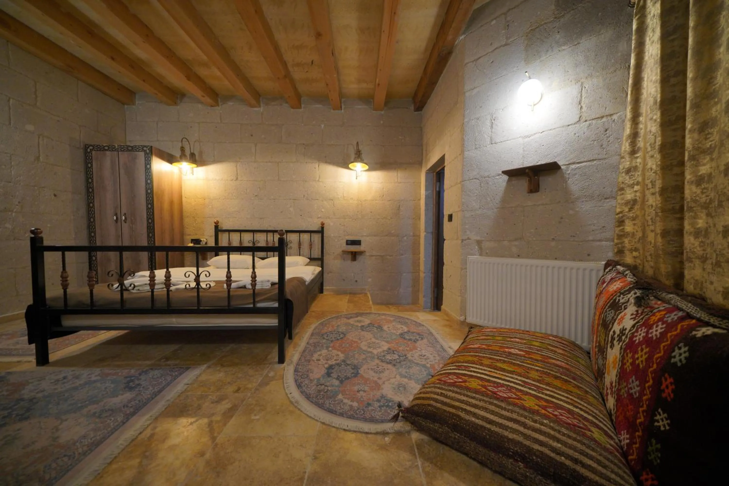 Bed in View Cave Hotel