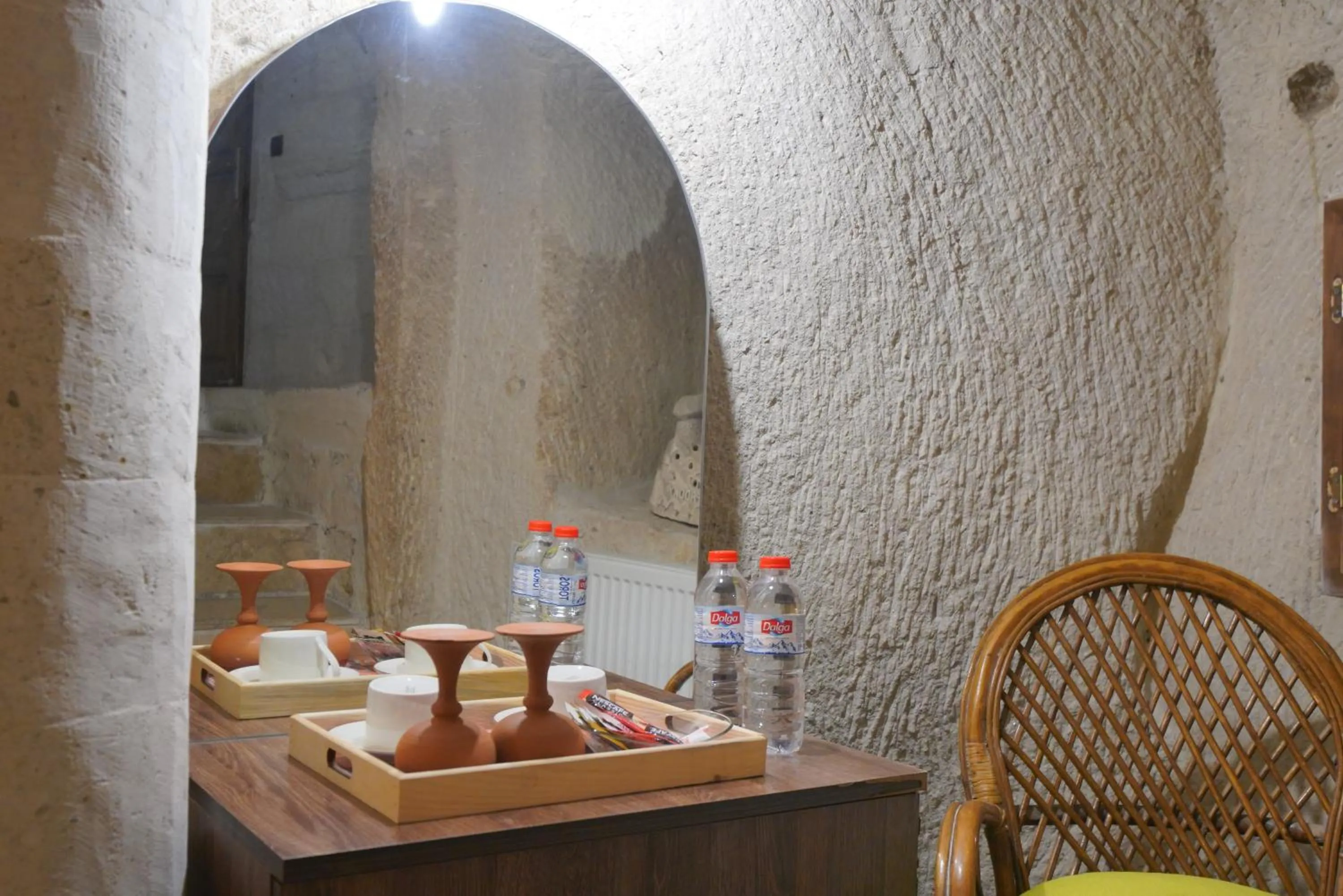 Seating area in View Cave Hotel