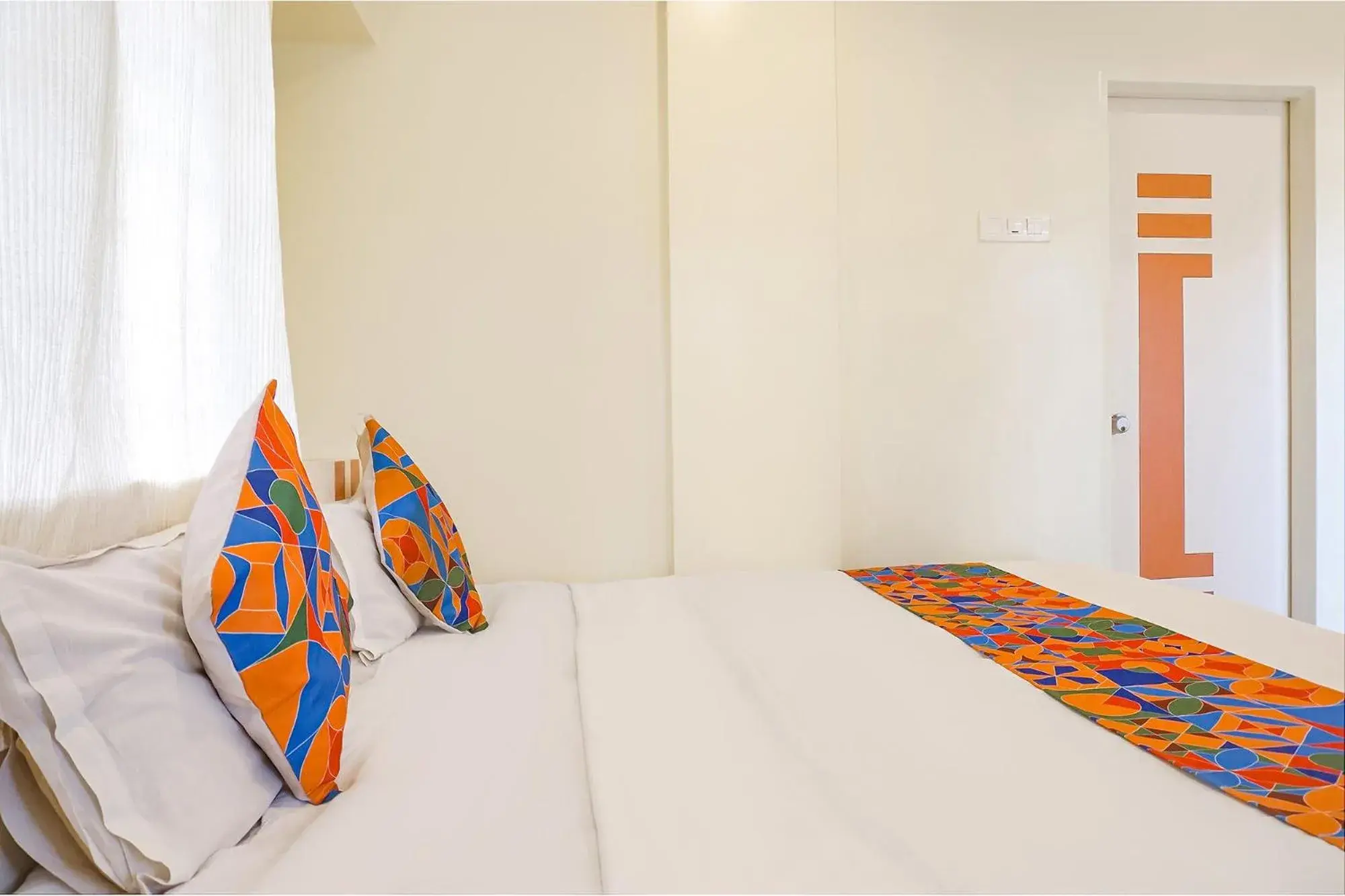 Bed in FabHotel Shree Swami, Nr Bird Valley Udyan Bed in FabHotel Shree Swami, Nr Bird Valley Udyan