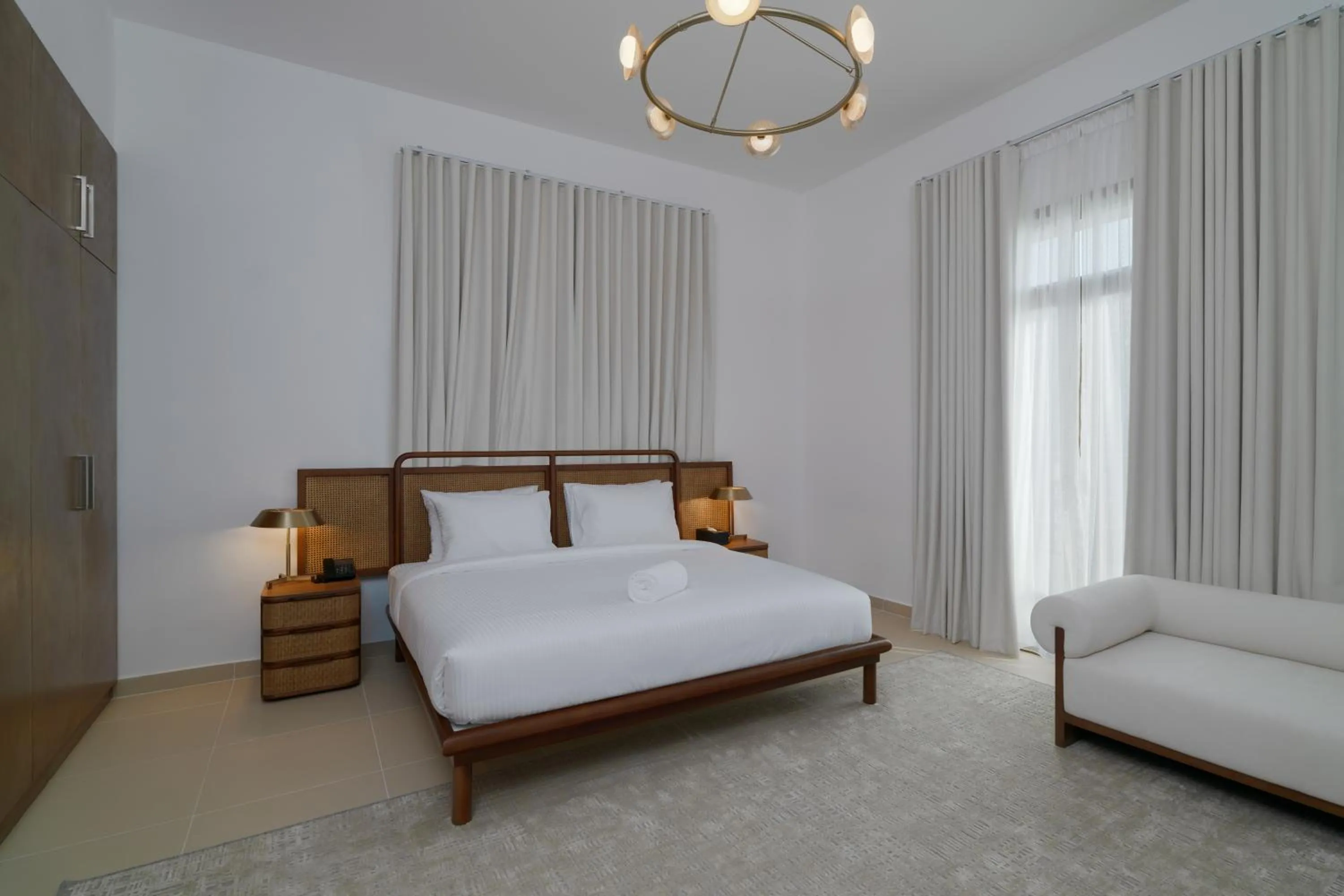 Bed in Remal Hotel & Villas Al Dhannah City