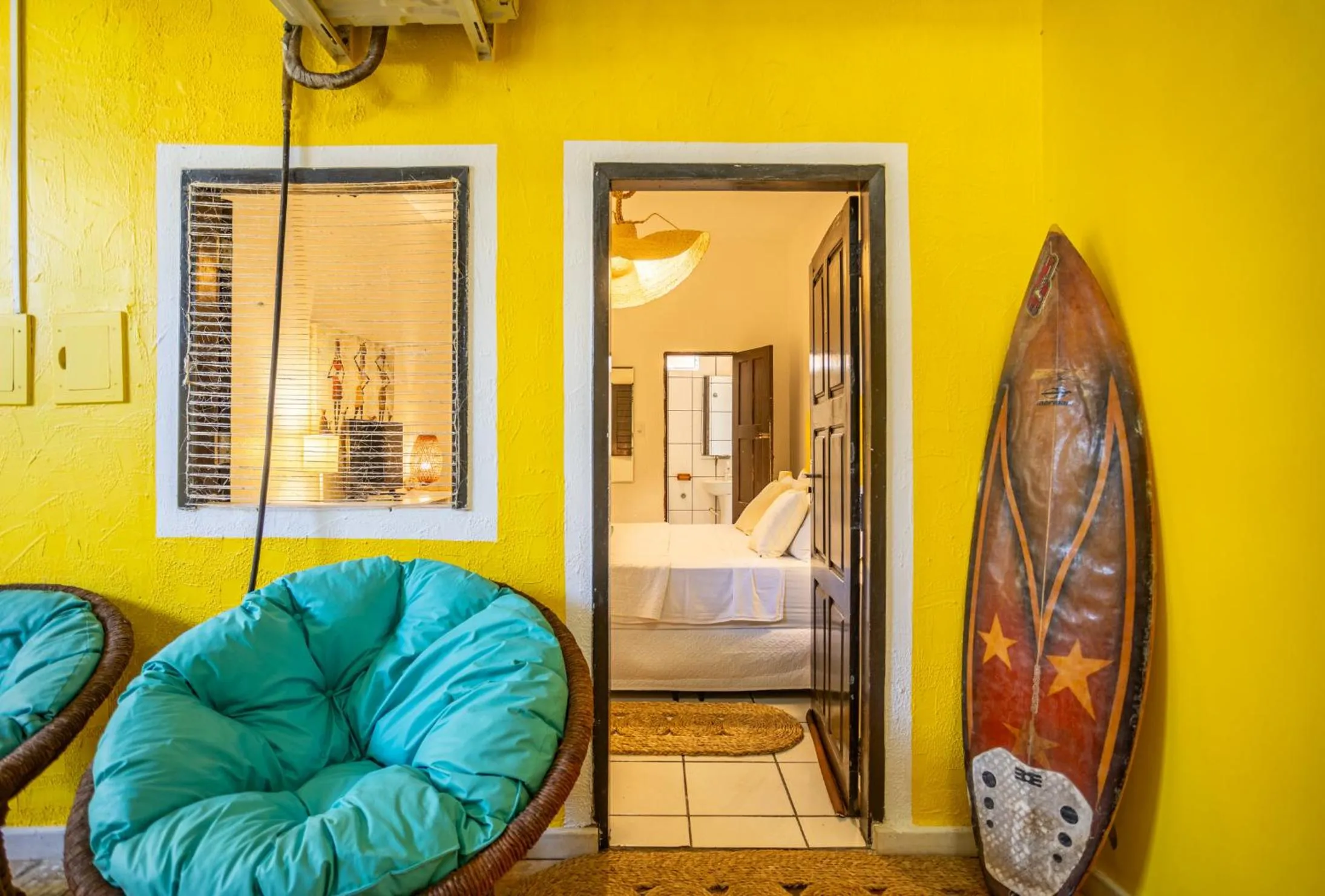 Photo of the whole room, Bed in Pousada Duna Beach