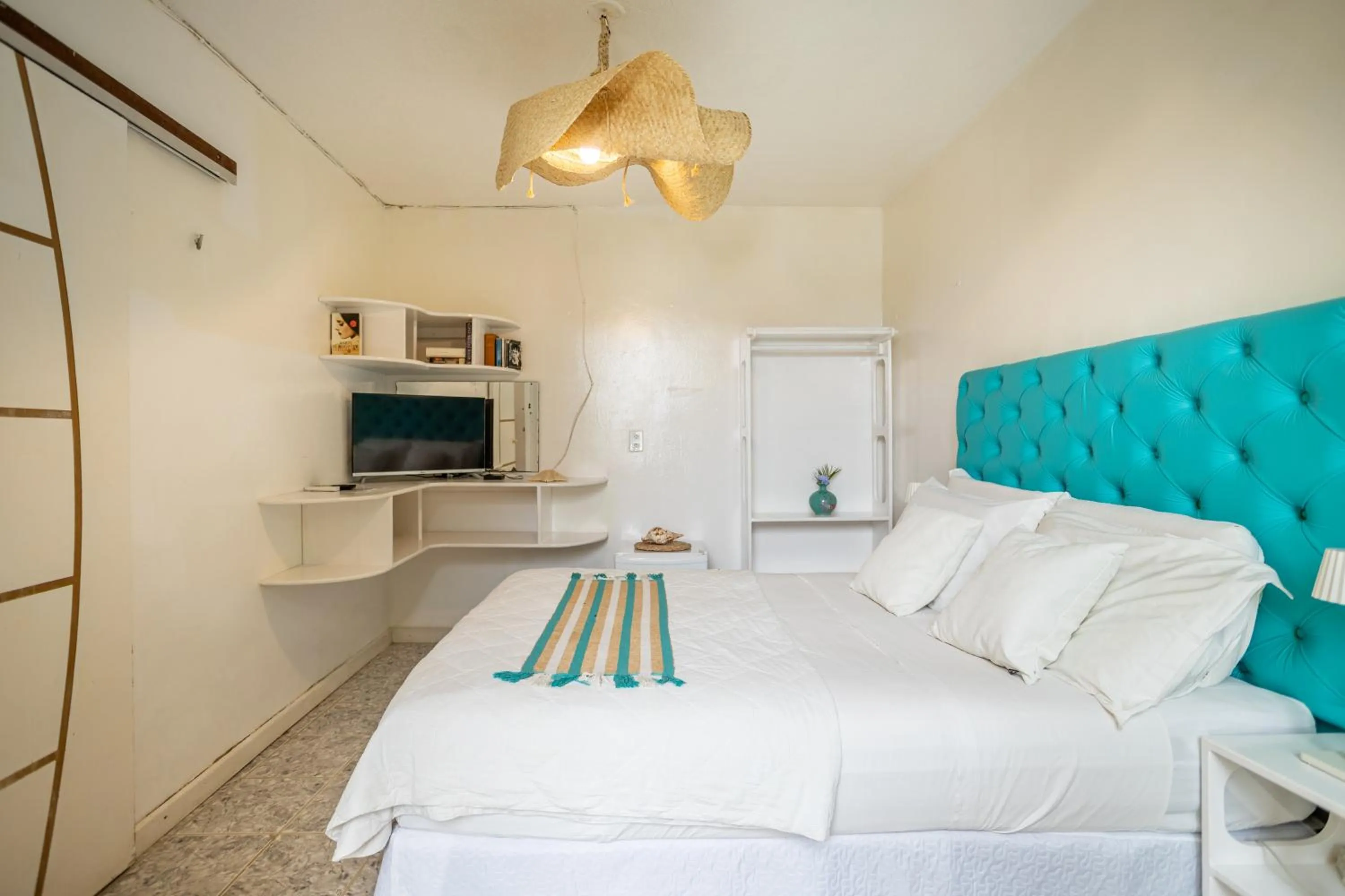 Bed in Pousada Duna Beach