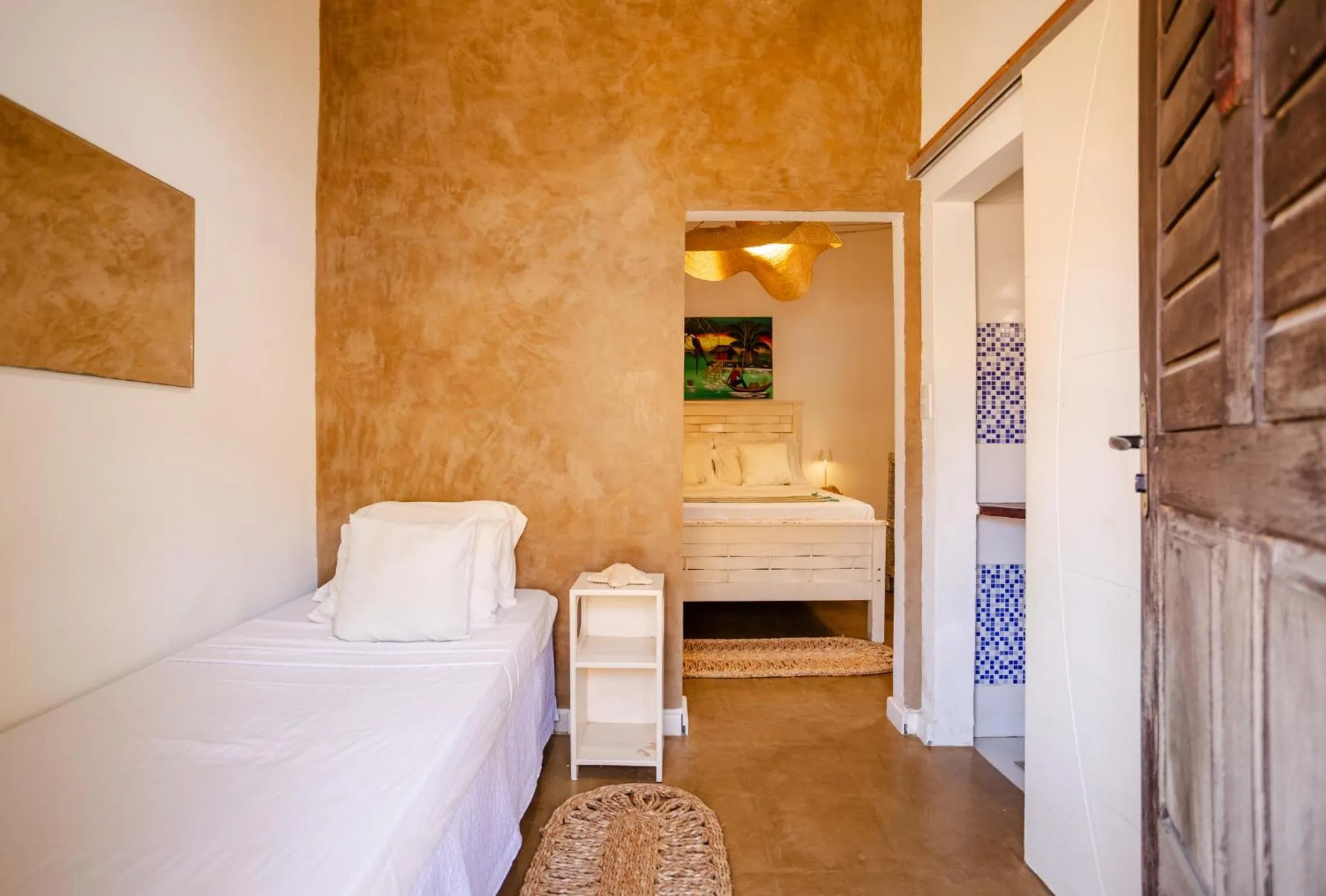 Bed in Pousada Duna Beach