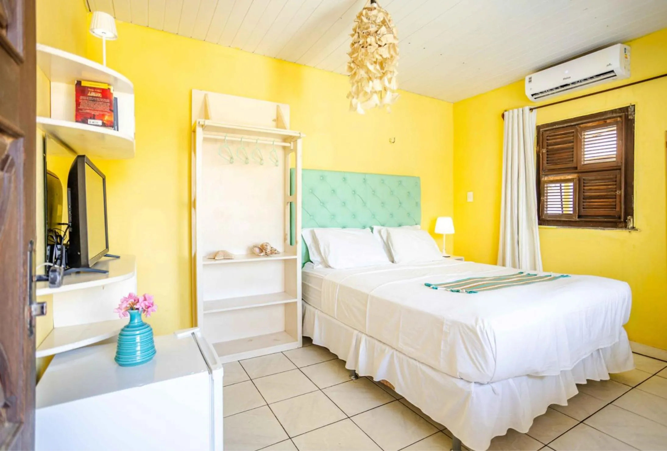 Bed in Pousada Duna Beach