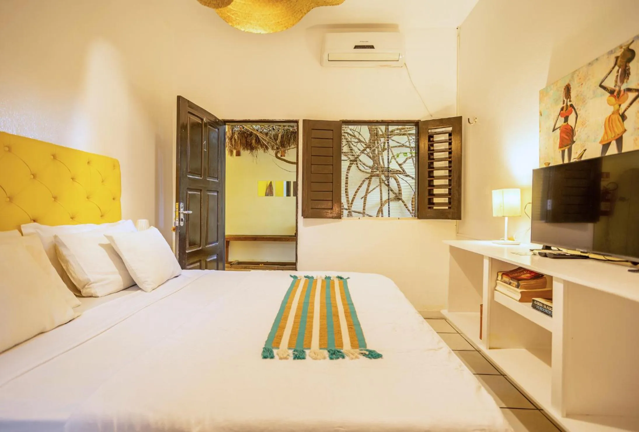 Bed in Pousada Duna Beach