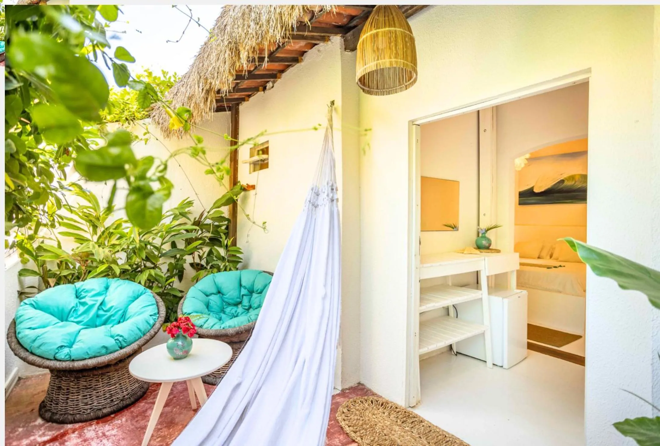 Patio in Pousada Duna Beach